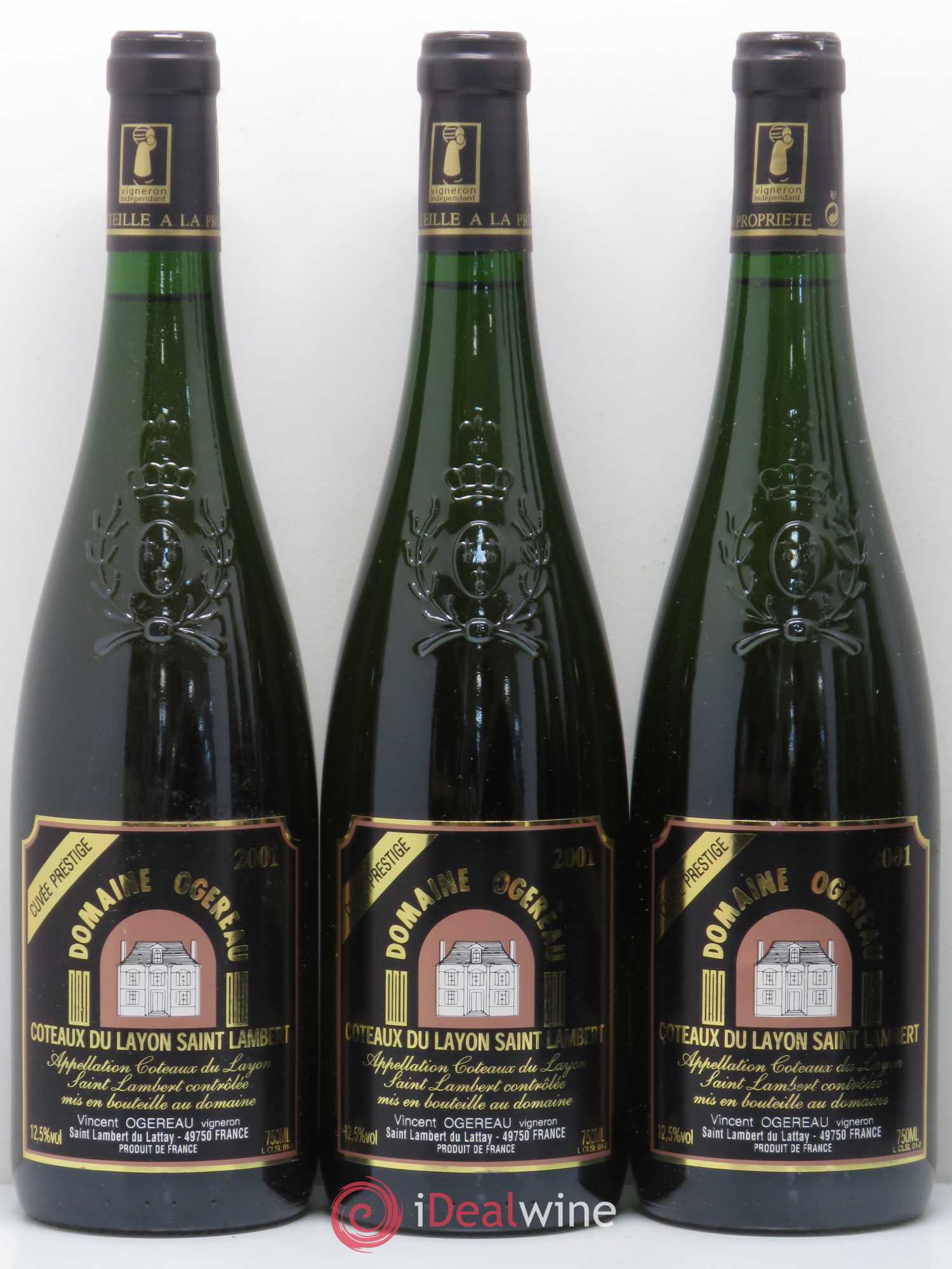 Coteaux du Layon Saint Lambert Cuvée Prestige Domaine Ogereau 2001 - Lotto di 6 bottiglie - 1