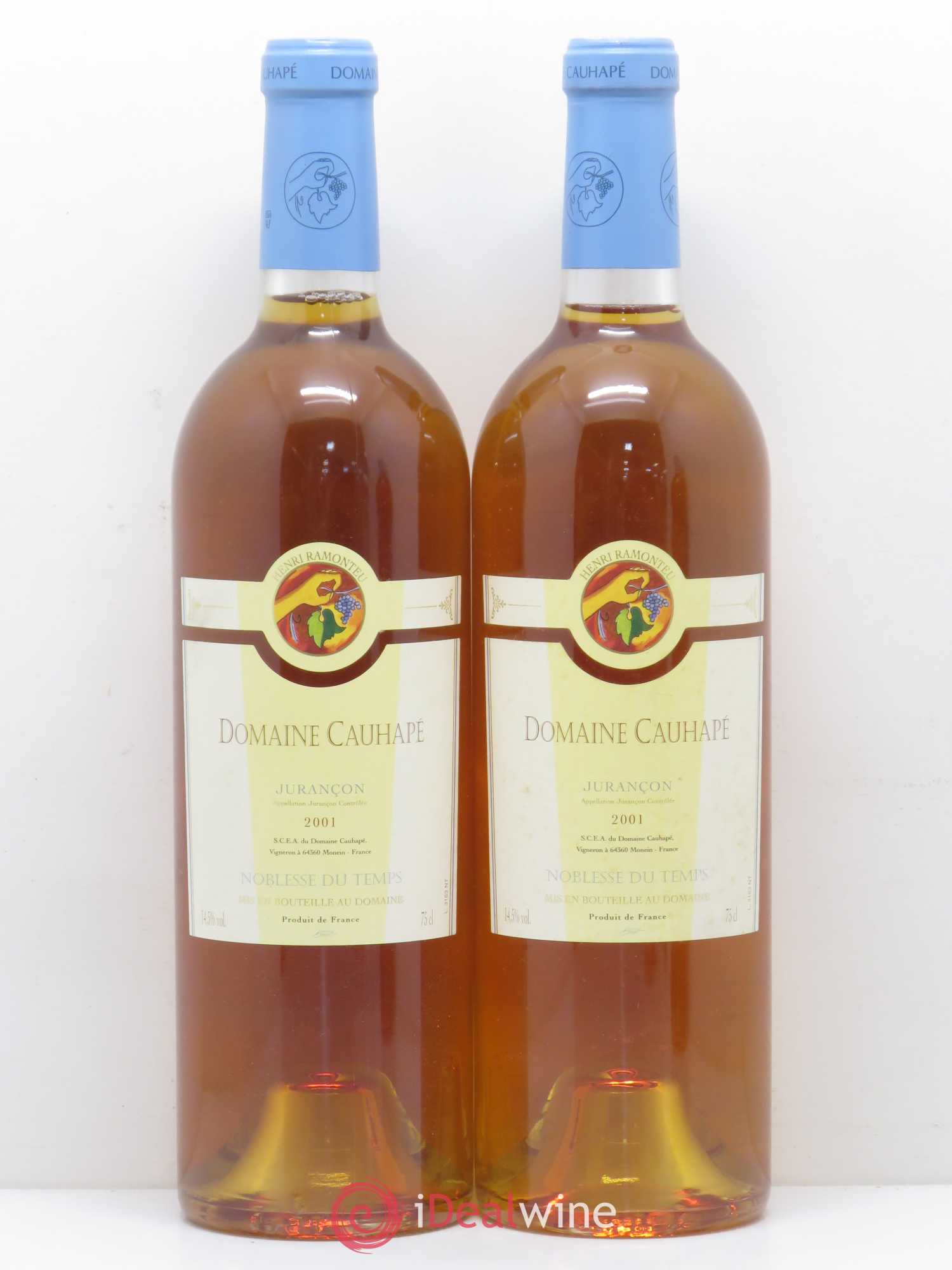 Jurançon Noblesse du temps Cauhapé (Domaine) 2001 - Lotto di 2 bottiglie - 0