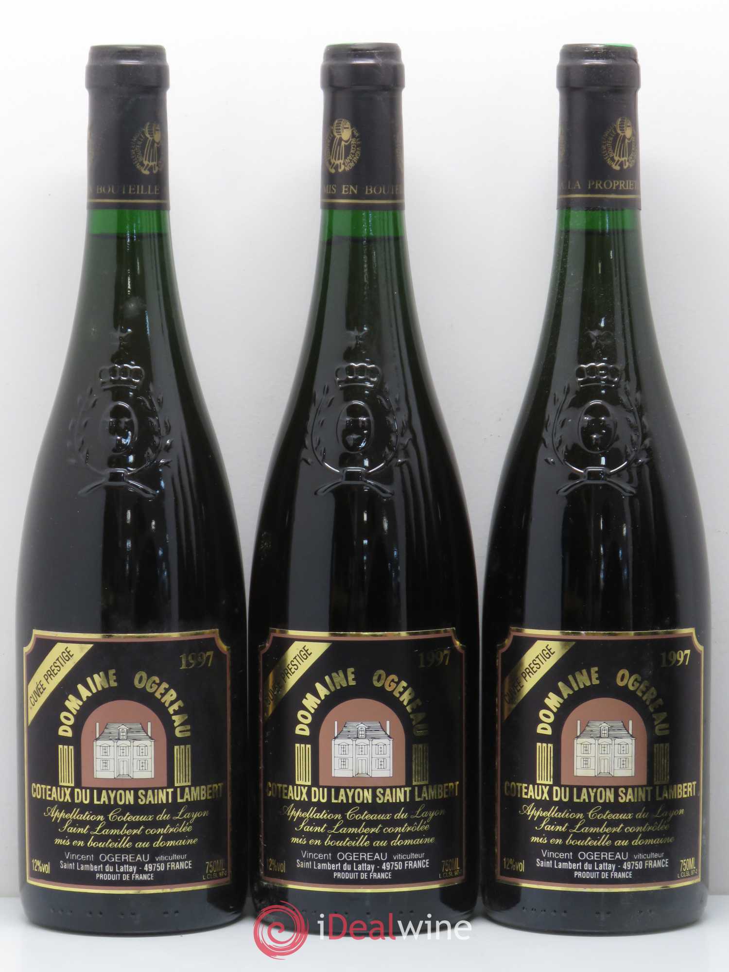 Coteaux du Layon Saint Lambert Cuvée Prestige Domaine Ogereau 1997 - Lotto di 6 bottiglie - 1