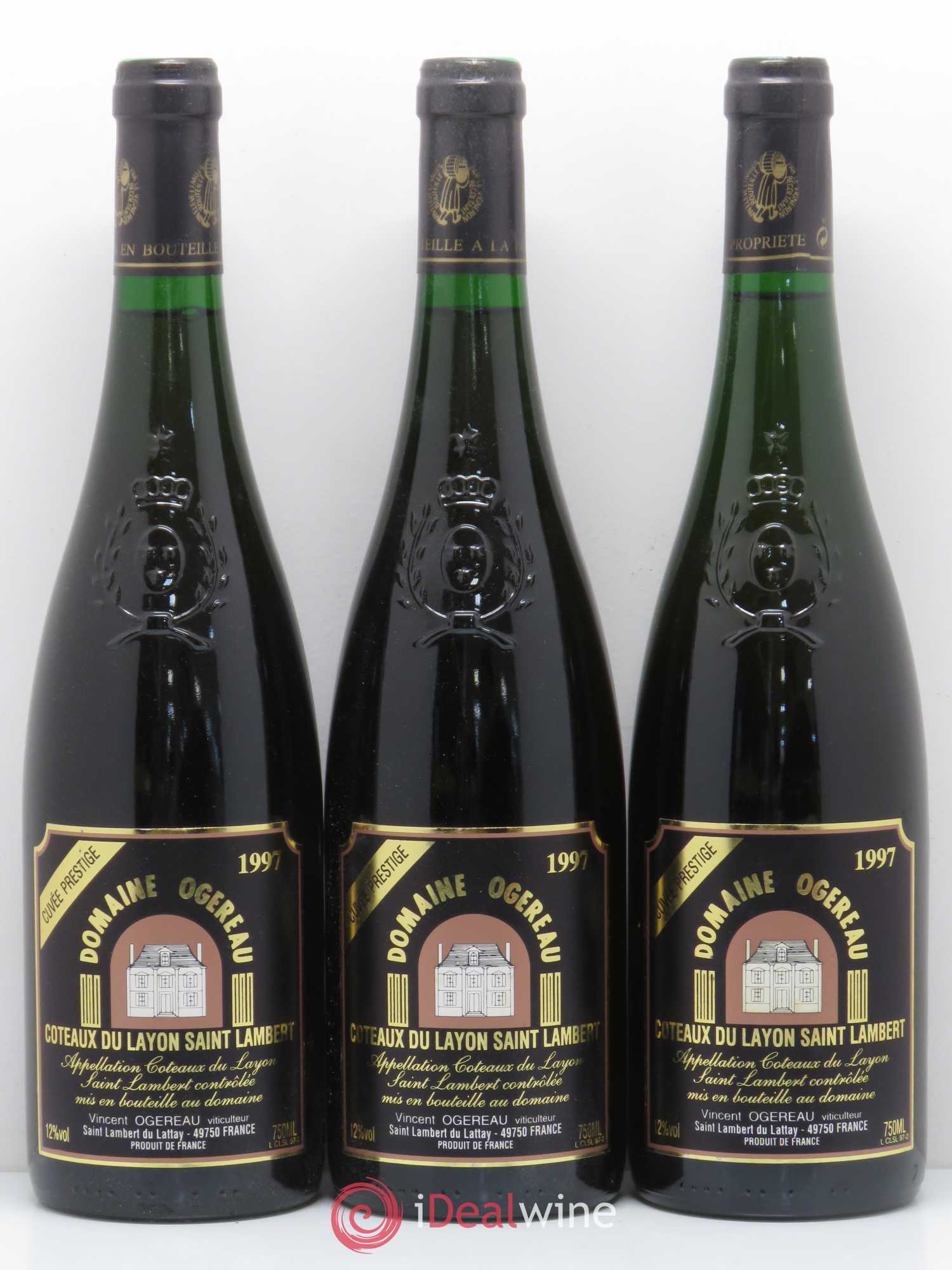 Coteaux du Layon Saint Lambert Cuvée Prestige Domaine Ogereau 1997 - Lotto di 6 bottiglie - 2