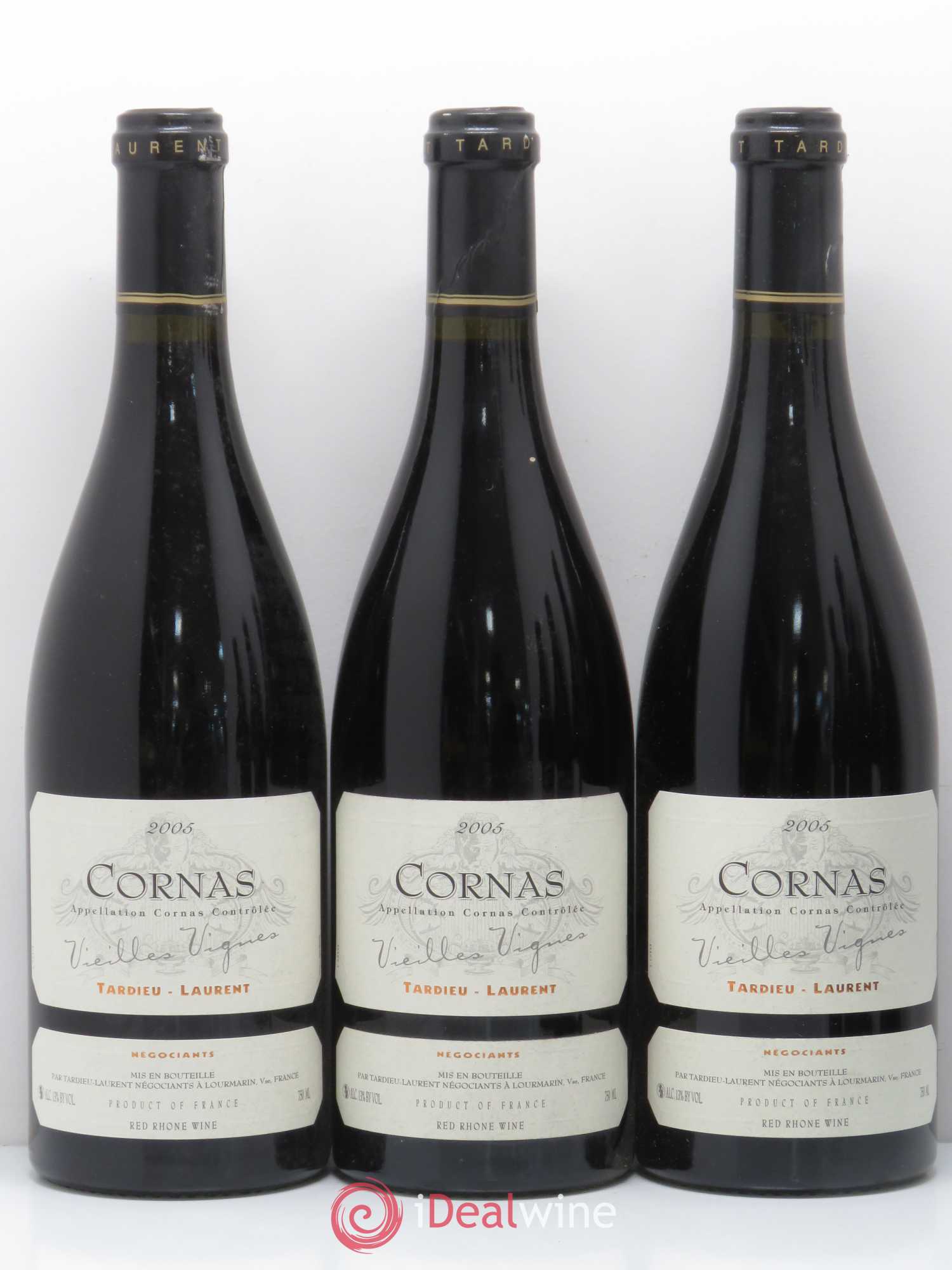 Cornas Vieilles vignes Maison Tardieu-Laurent 2005 - Lot de 6 bouteilles - 1