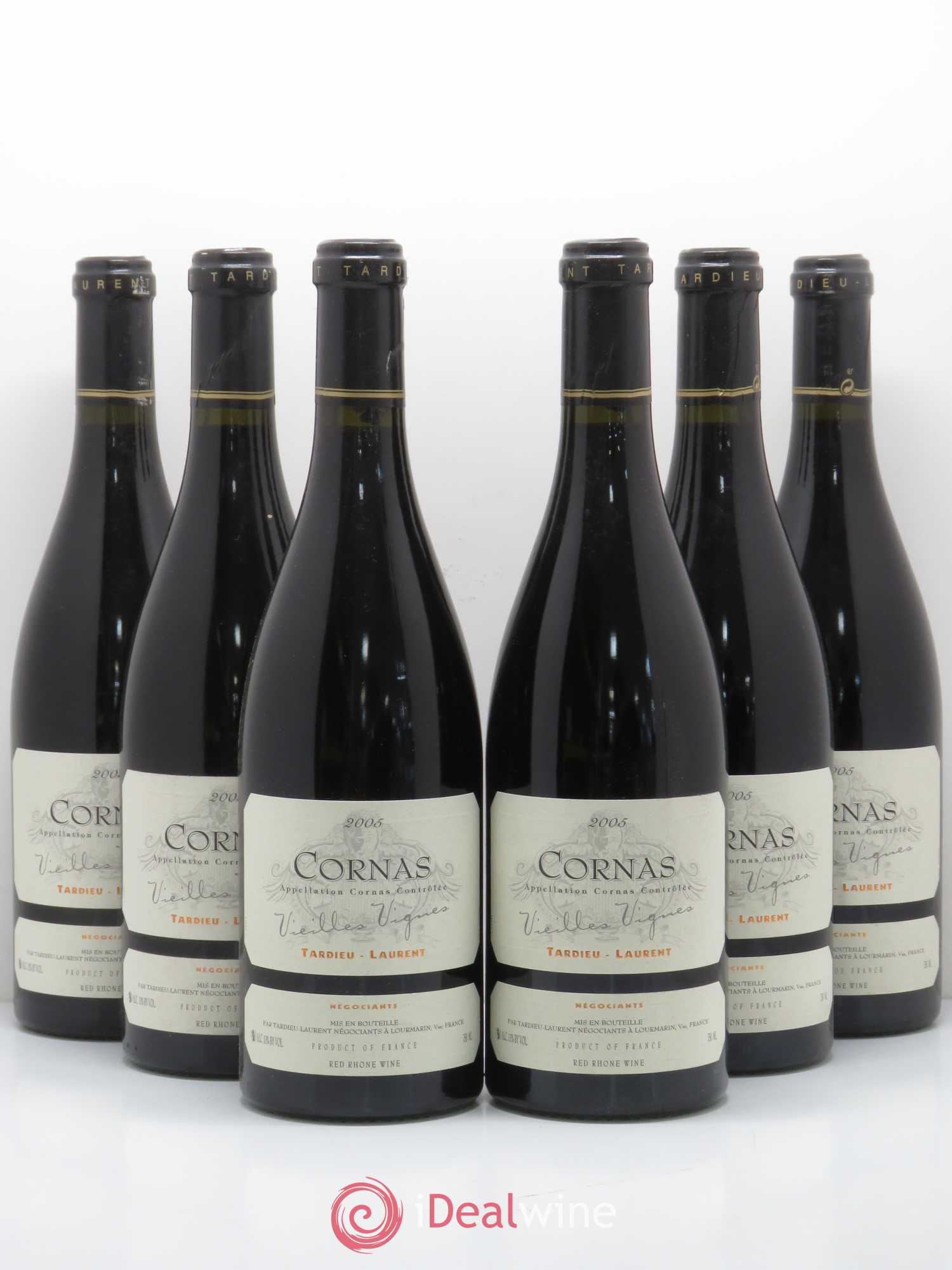 Cornas Vieilles vignes Maison Tardieu-Laurent 2005 - Lot de 6 bouteilles - 0