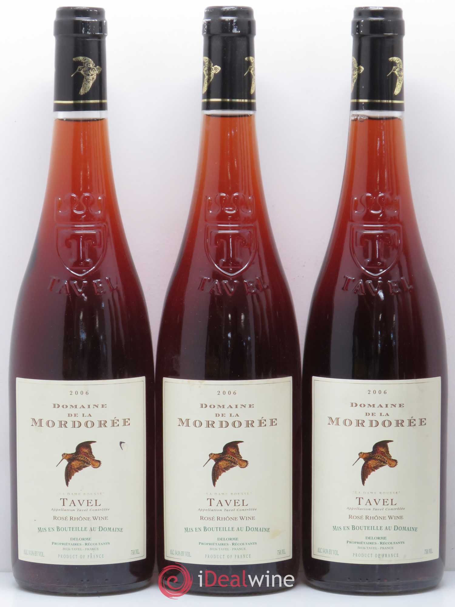 Tavel La Dame Rousse La Mordorée (Domaine de) 2006 - Lot de 6 bouteilles - 1