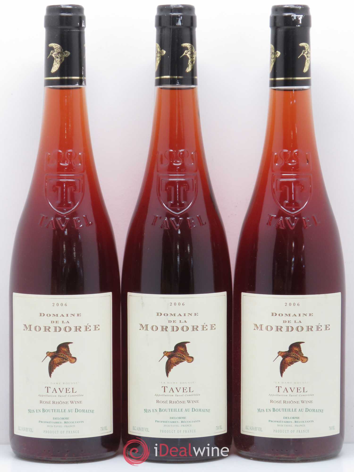 Tavel La Dame Rousse La Mordorée (Domaine de) 2006 - Lot de 6 bouteilles - 2