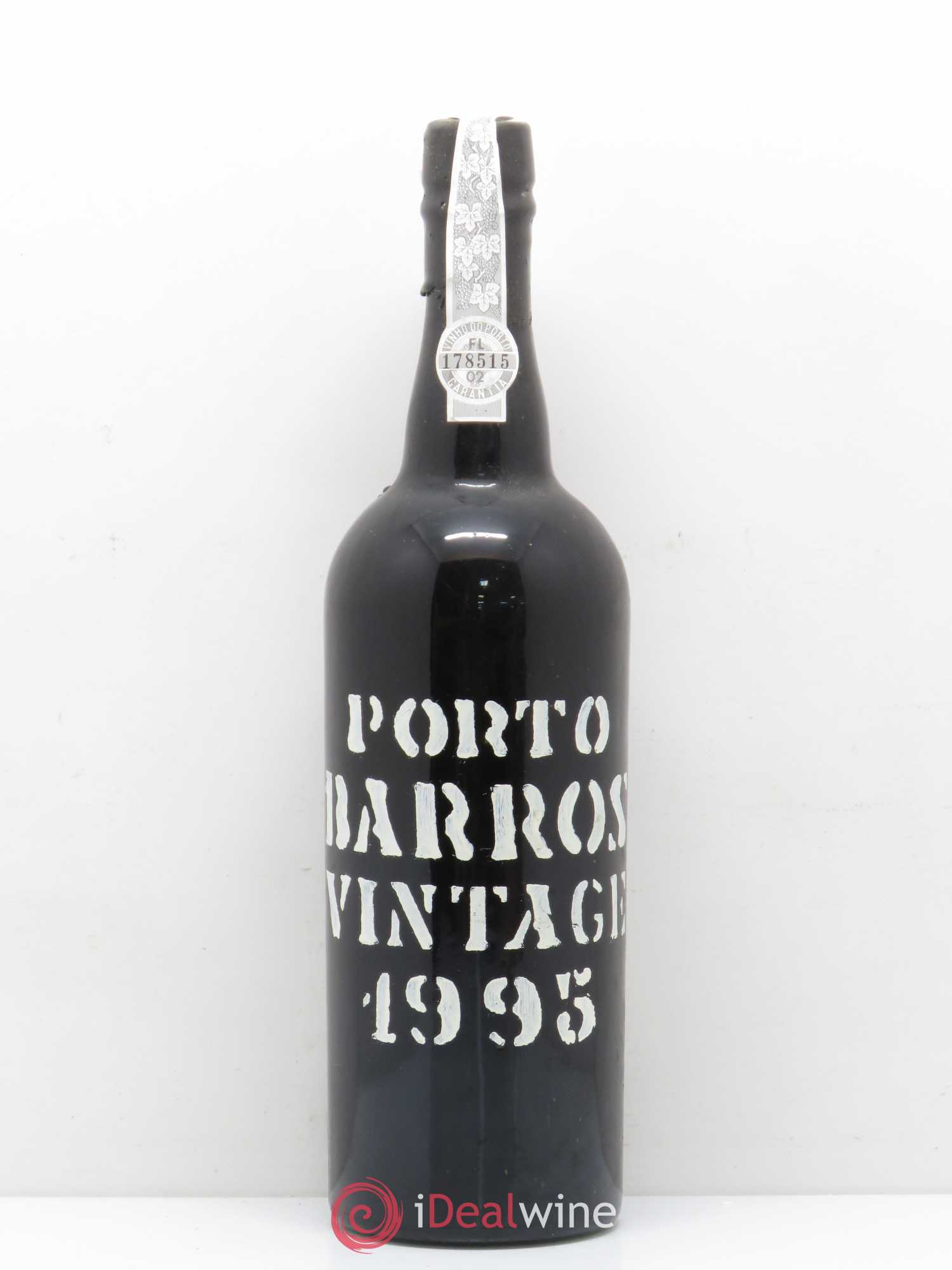 Porto Barros Vintage 1995 - Lot de 1 bouteille - 0
