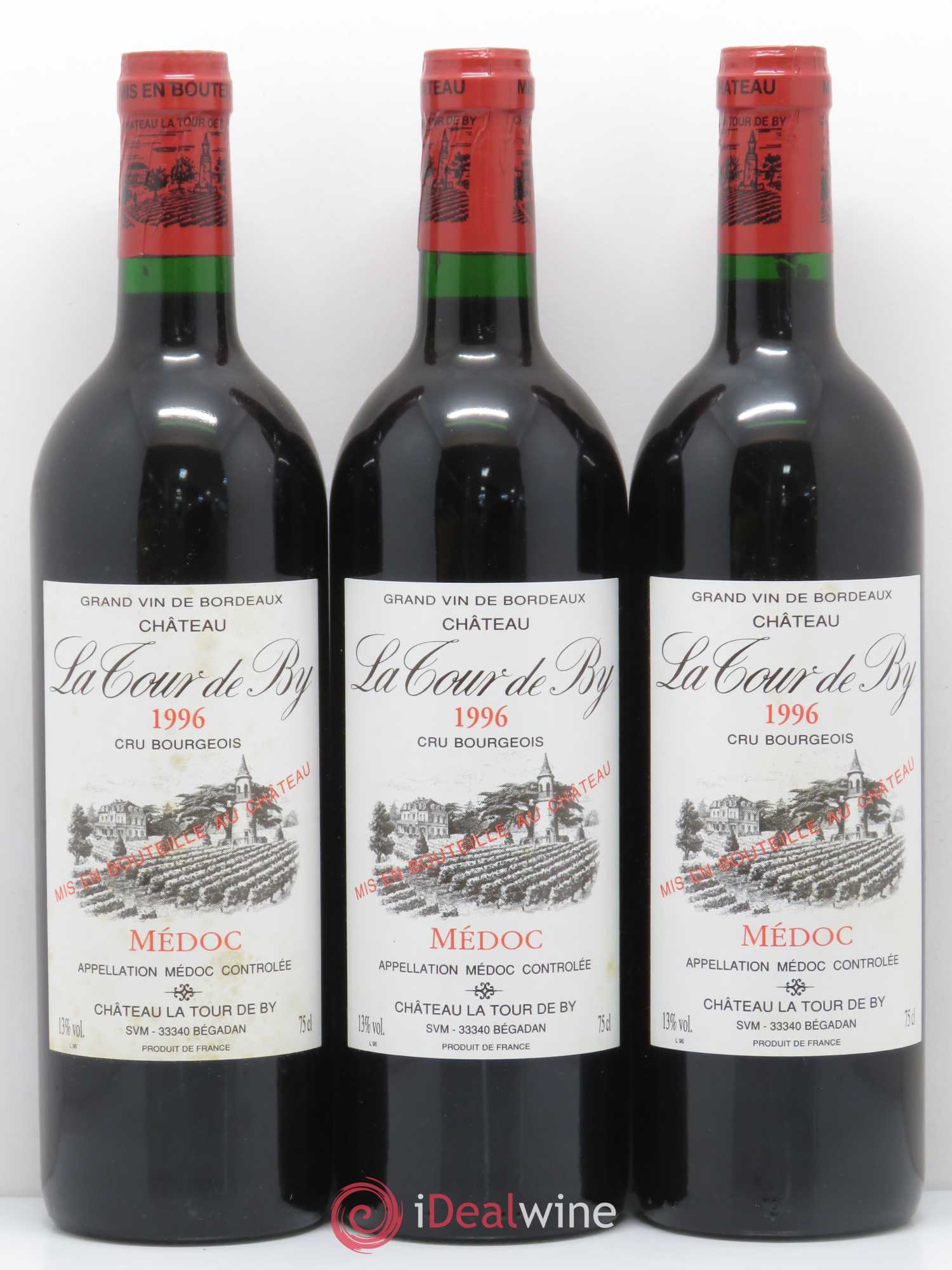 Château La Tour de By Cru Bourgeois 1996 - Lot de 12 bouteilles - 3