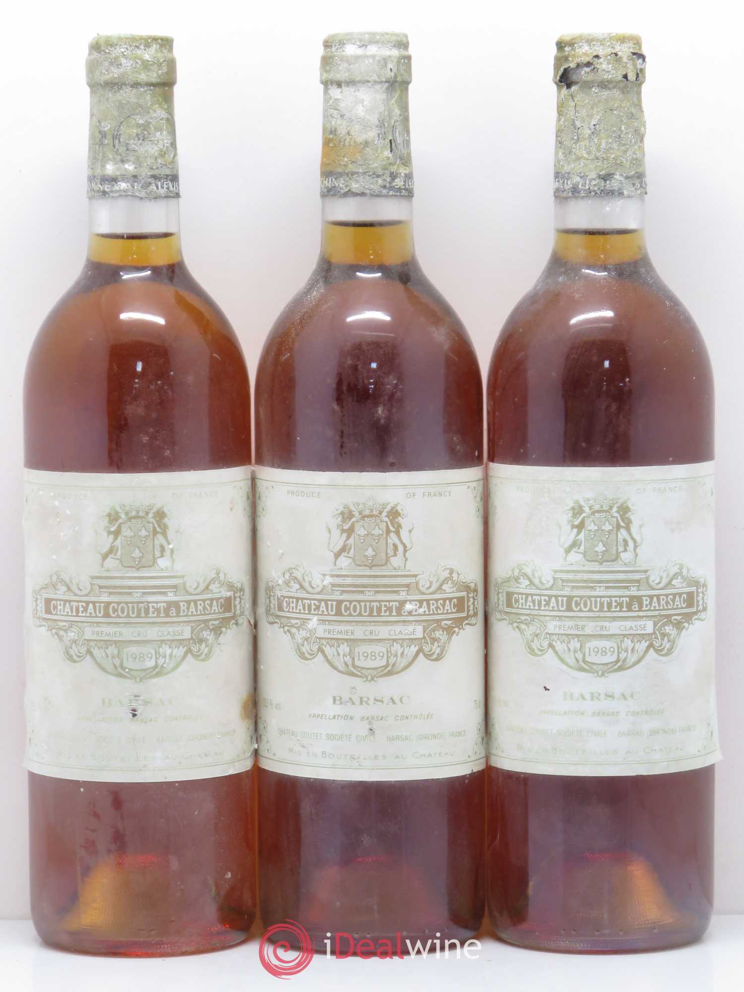 Château Coutet 1er Grand Cru Classé 1989 - Lotto di 6 bottiglie - 2