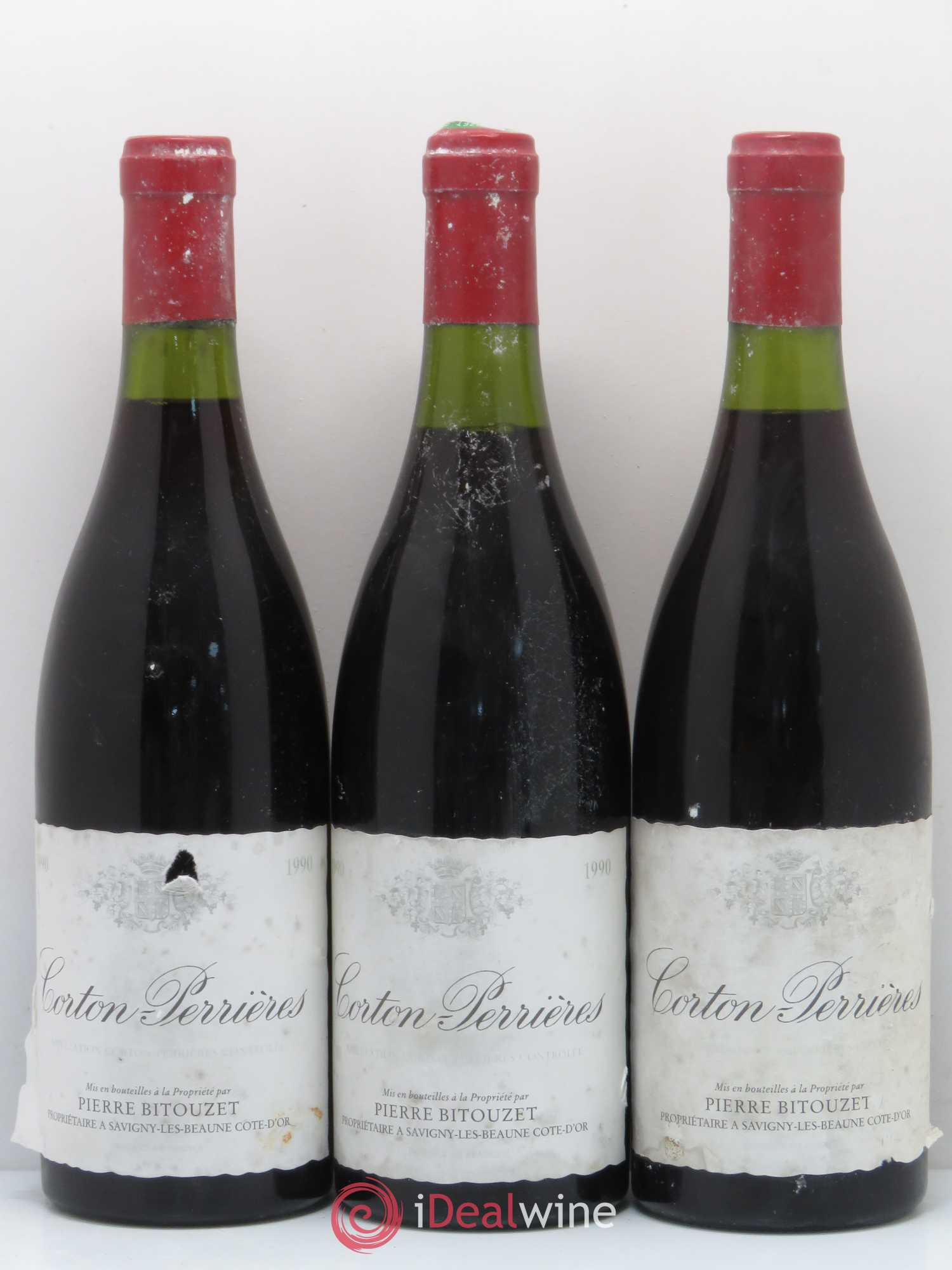 Corton Grand Cru Perrières P. Bitouzet 1990 - Lot de 6 bouteilles - 2
