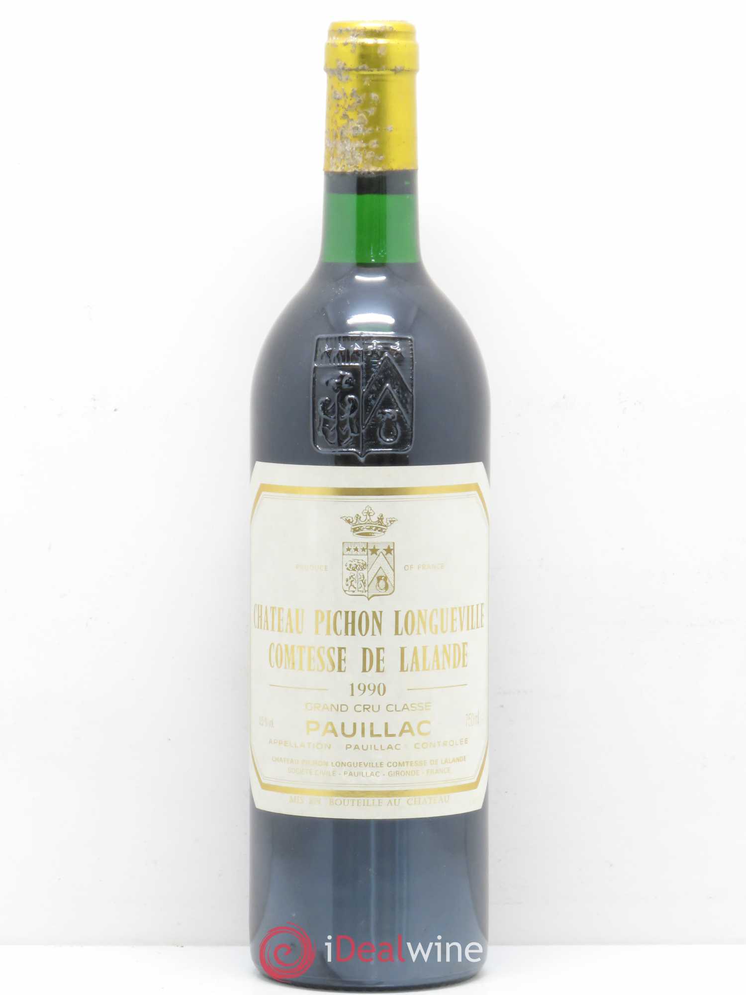 Château Pichon Longueville Comtesse de Lalande 2ème Grand Cru Classé 1990 - Lot de 1 bouteille - 0