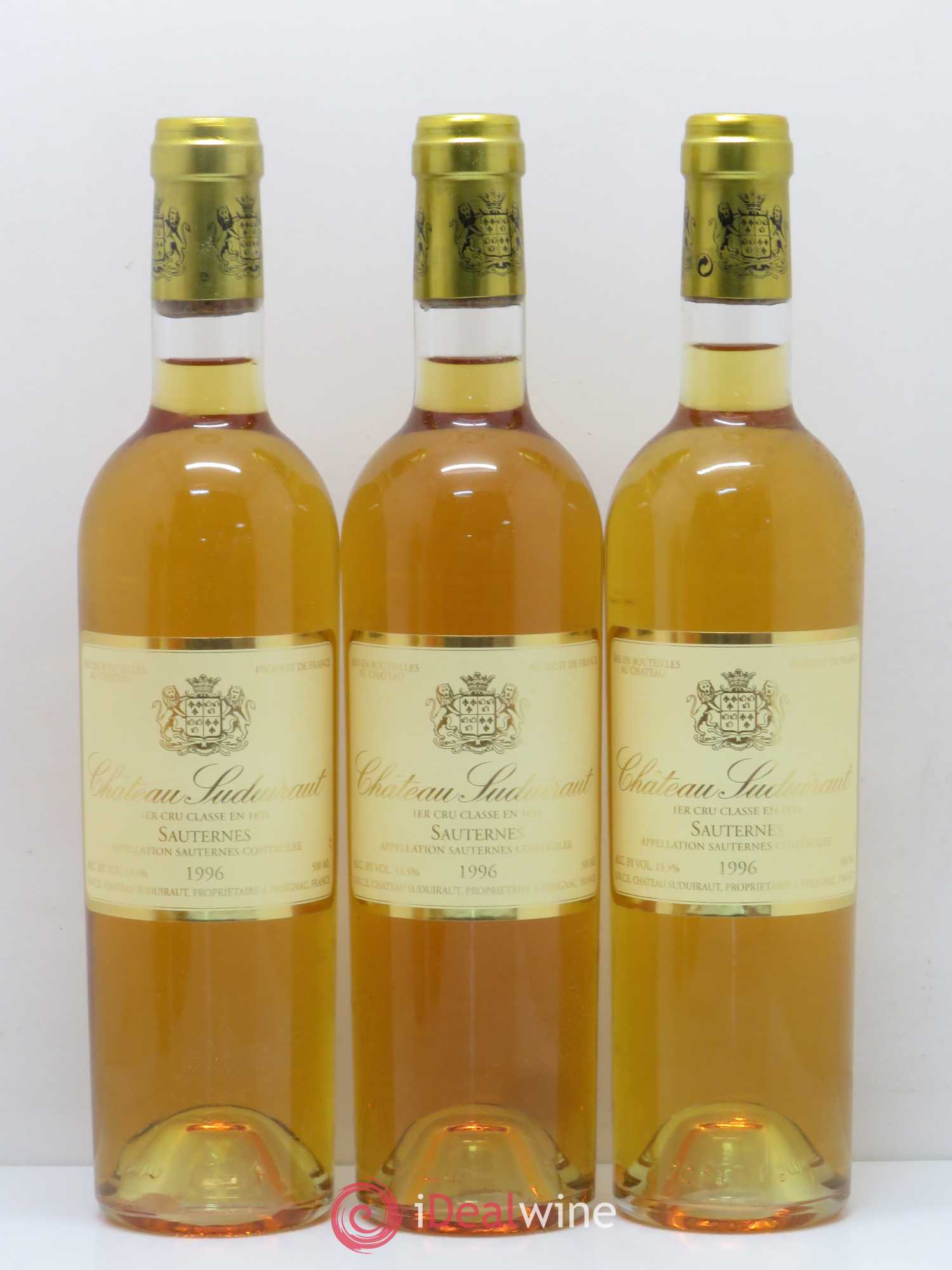Château Suduiraut 1er Grand Cru Classé 1996 - Lotto di 6 bottiglie - 1