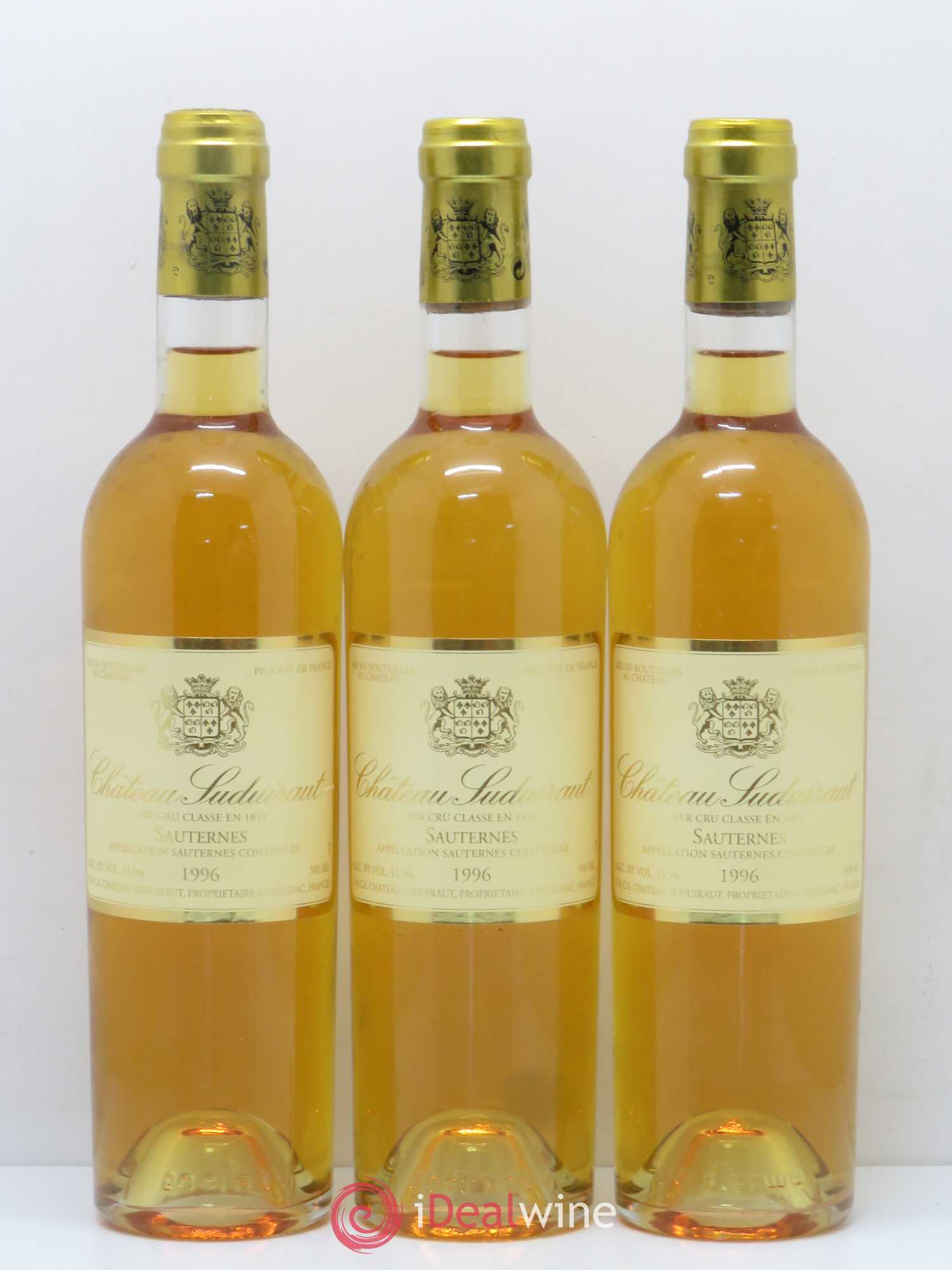 Château Suduiraut 1er Grand Cru Classé 1996 - Lotto di 6 bottiglie - 2