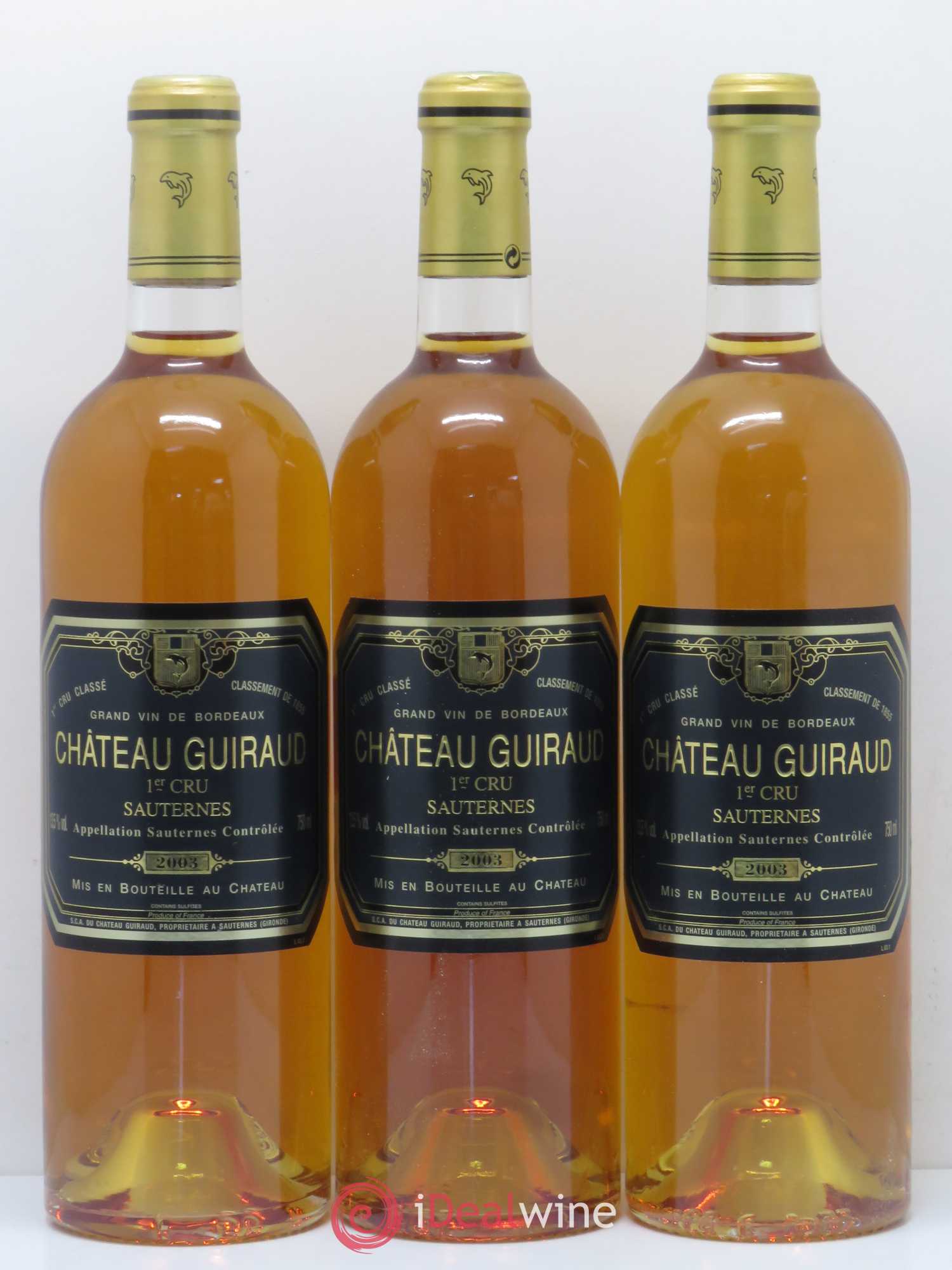Château Guiraud 1er Grand Cru Classé 2003 - Lotto di 6 bottiglie - 2
