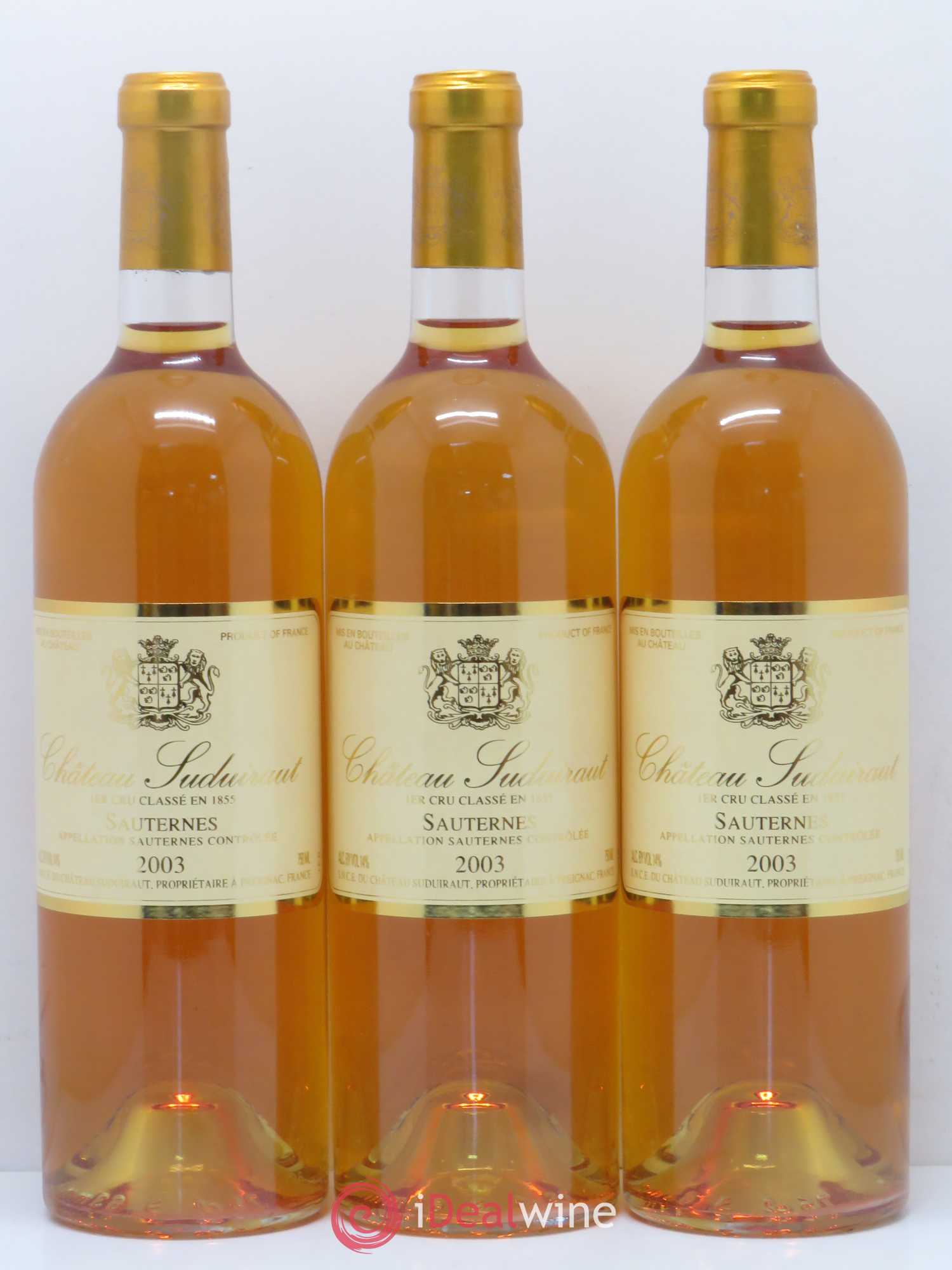 Château Suduiraut 1er Grand Cru Classé 2003 - Lotto di 6 bottiglie - 2