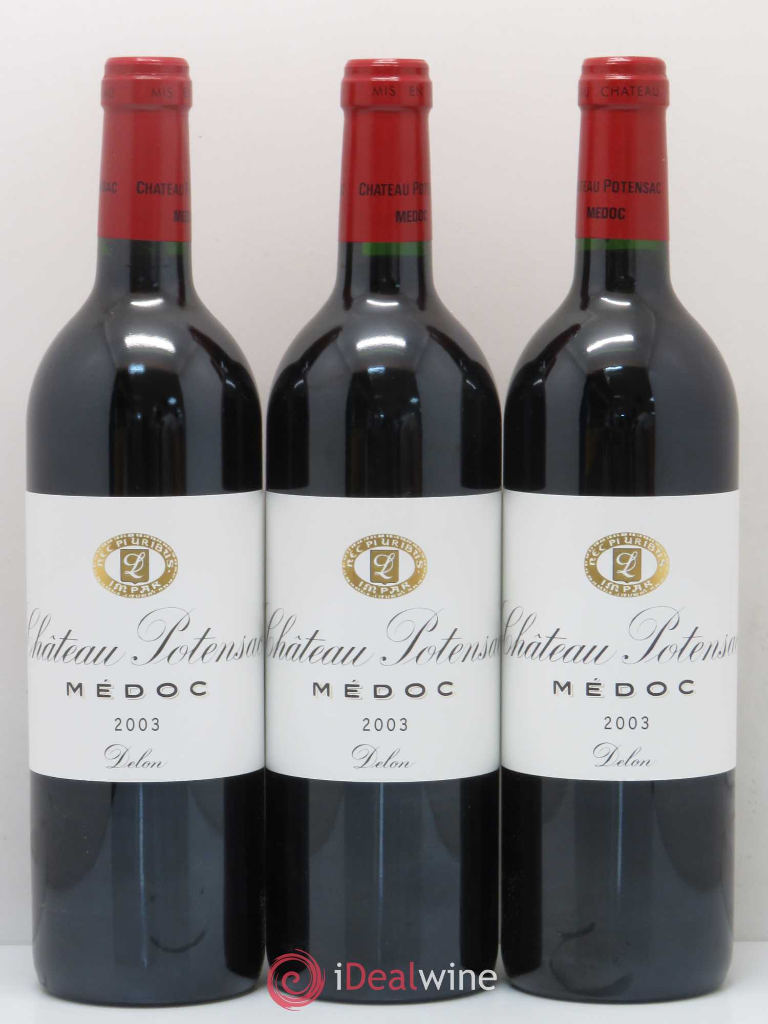 Château Potensac 2003 - Lot de 6 bouteilles - 2