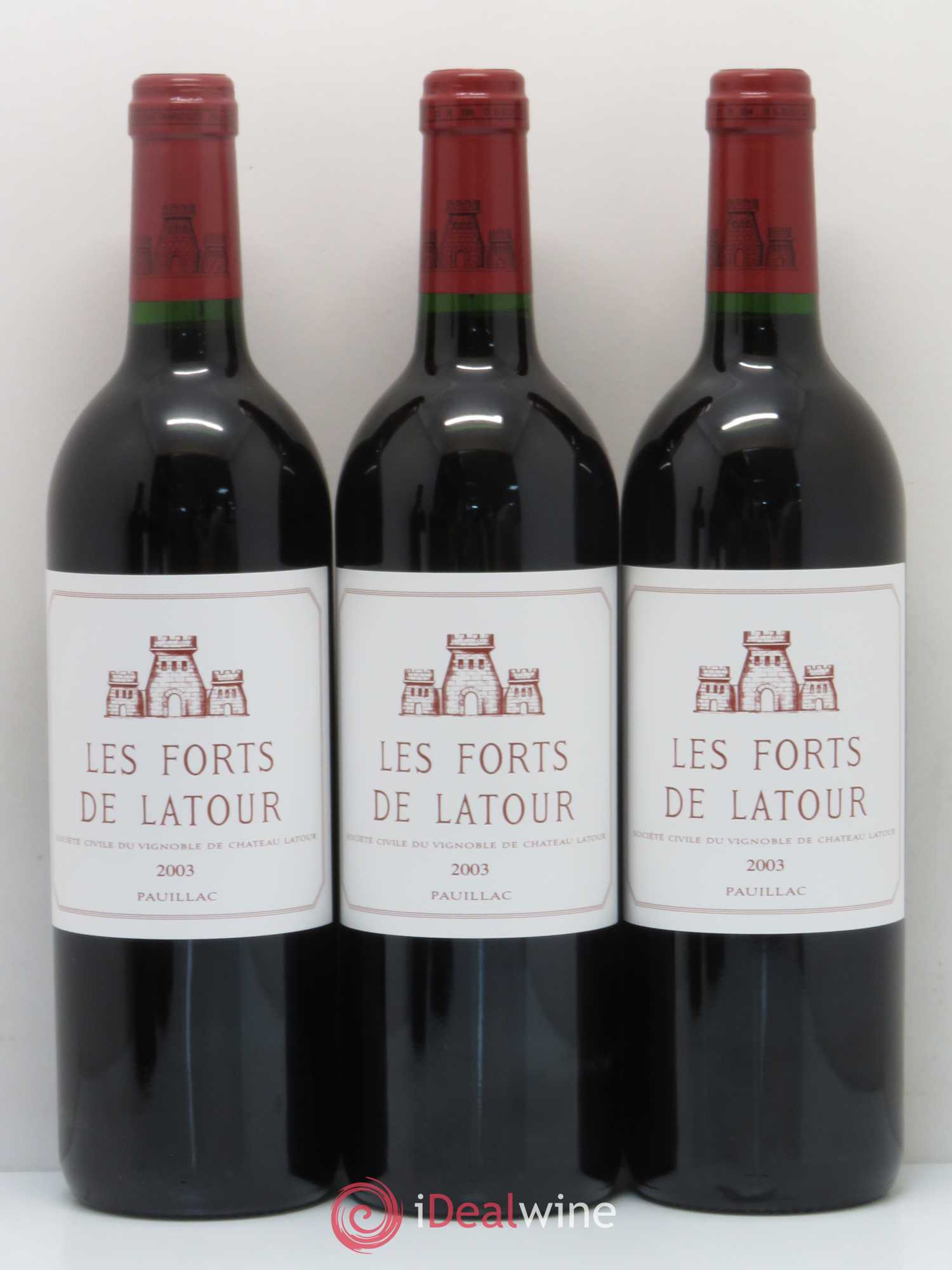Les Forts de Latour Second Vin 2003 - Lot de 6 bouteilles - 1