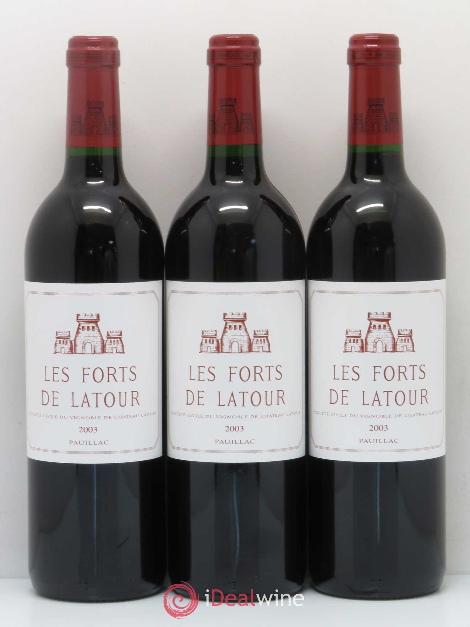 Les Forts de Latour Second Vin 2003 - Lot de 6 bouteilles - 2