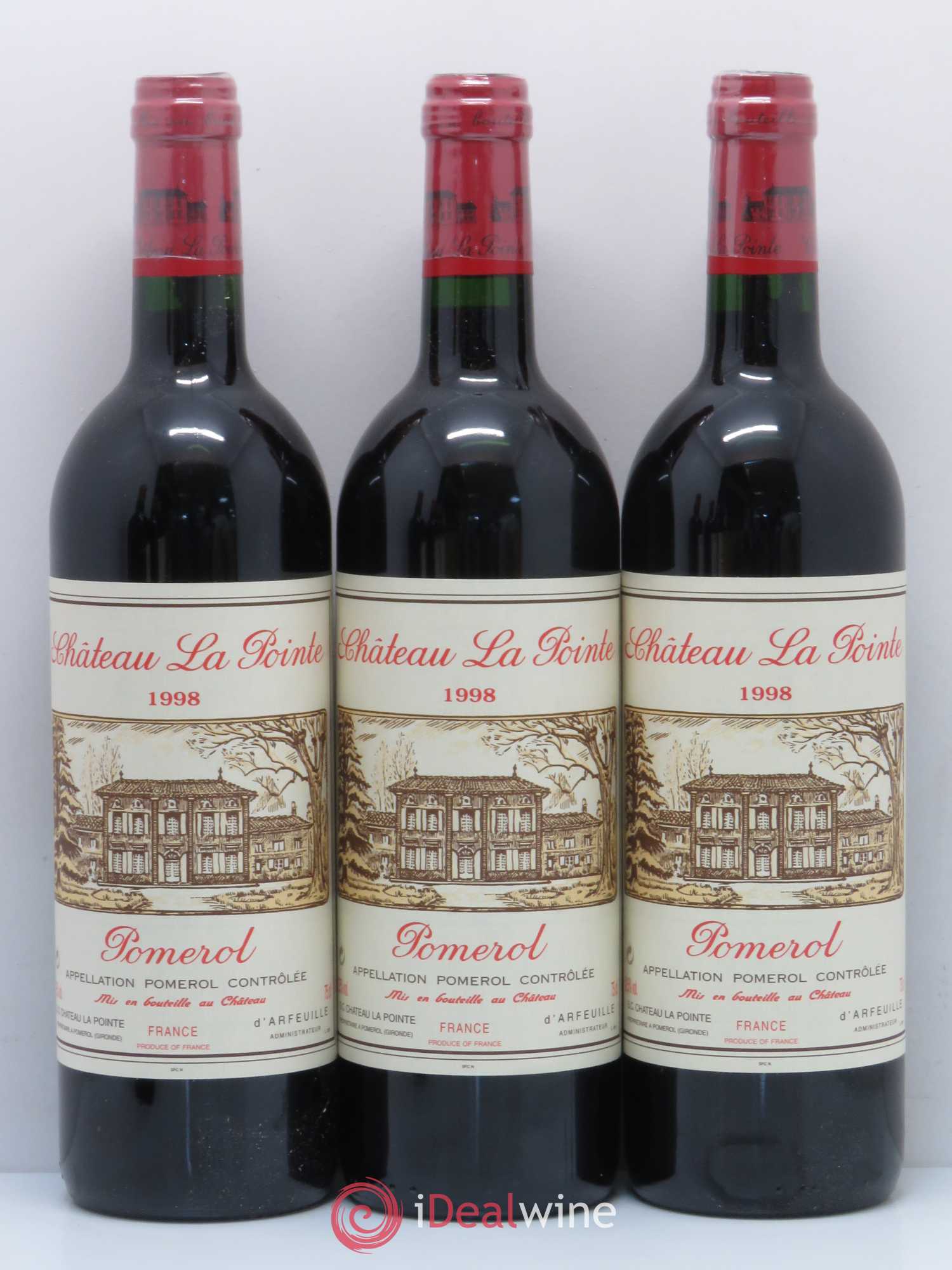 Château la Pointe 1998 - Lot de 6 bouteilles - 1
