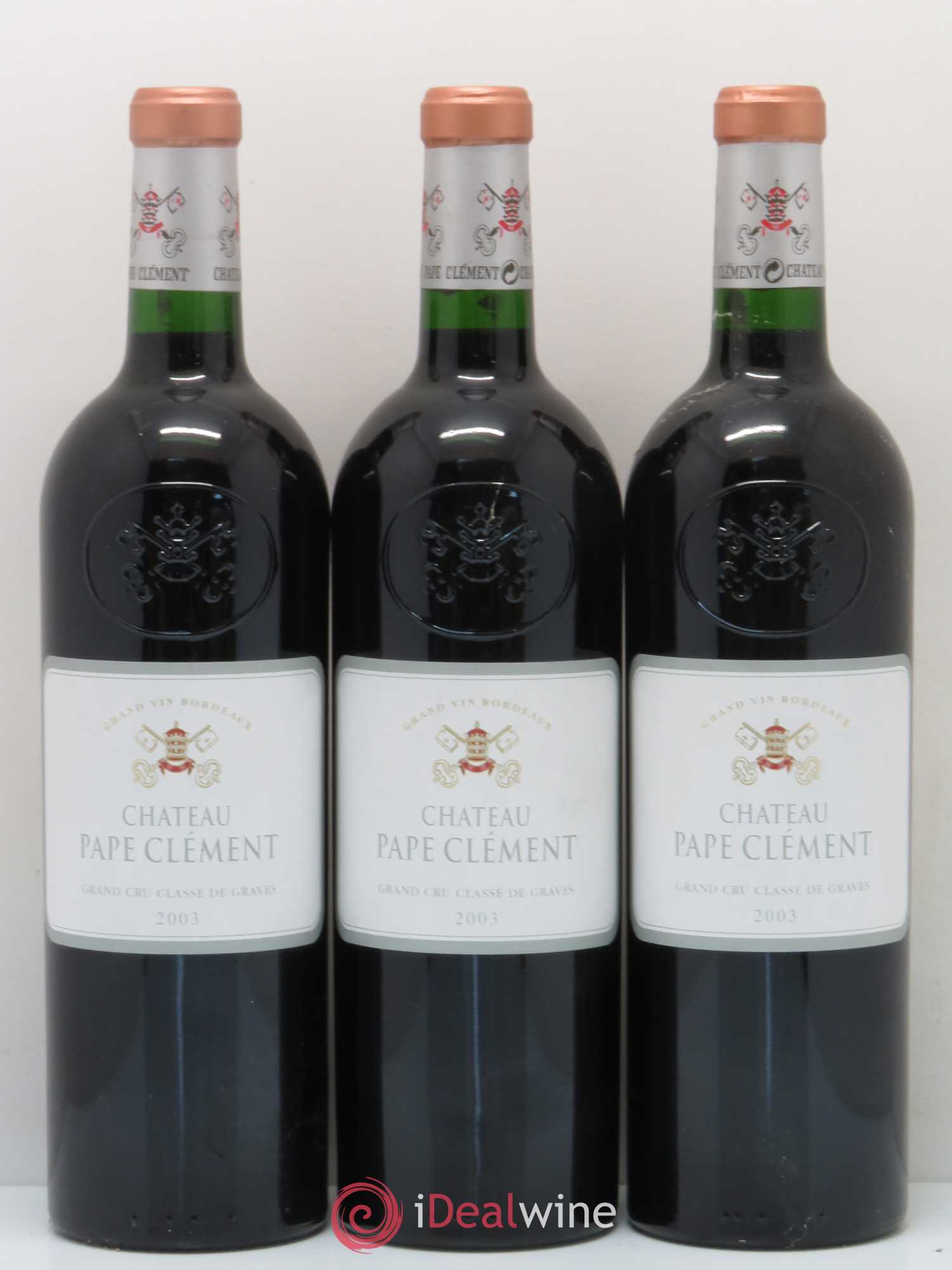 Château Pape Clément Cru Classé de Graves 2003 - Lot de 6 bouteilles - 2