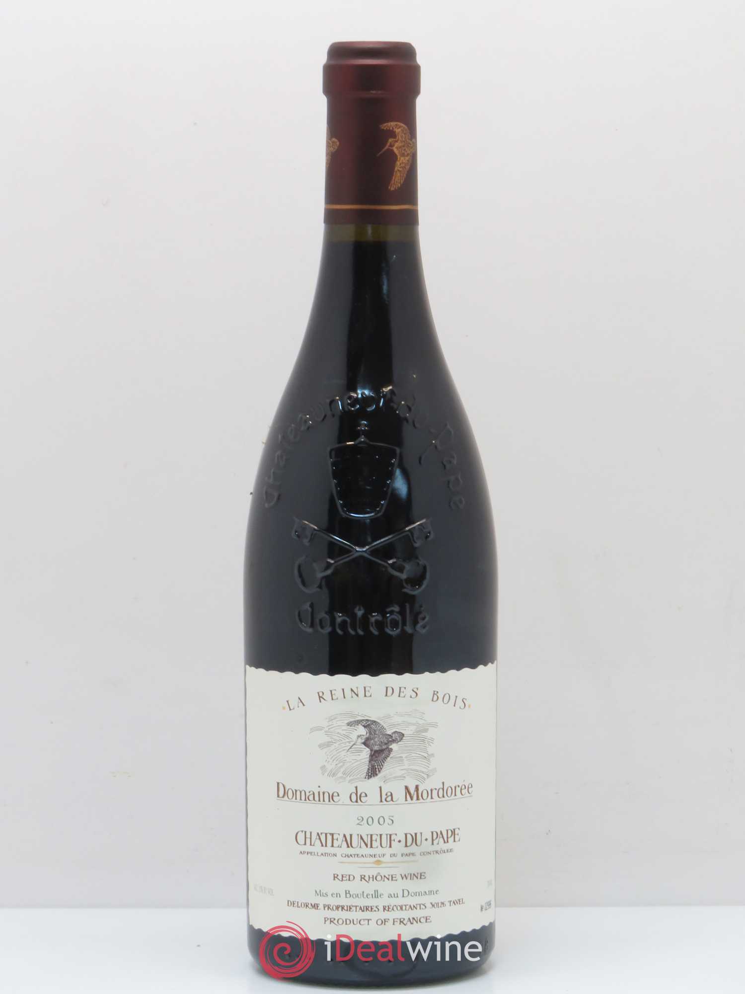 Châteauneuf-du-Pape Cuvée de la Reine des Bois La Mordorée (Domaine de) 2005 - Lot de 1 bouteille - 0