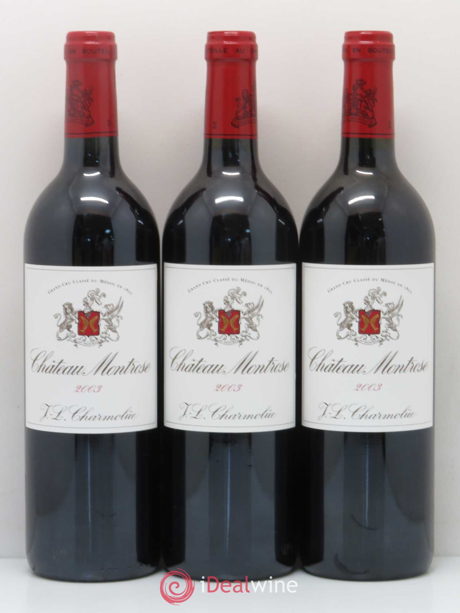 Château Montrose 2ème Grand Cru Classé 2003 - Lot de 6 bouteilles - 2