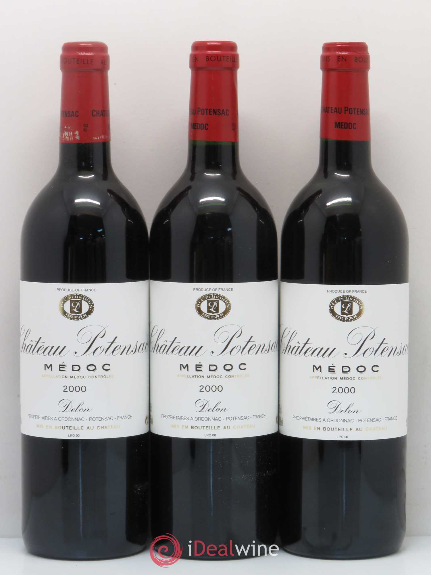 Château Potensac 2000 - Lot de 12 bouteilles - 1
