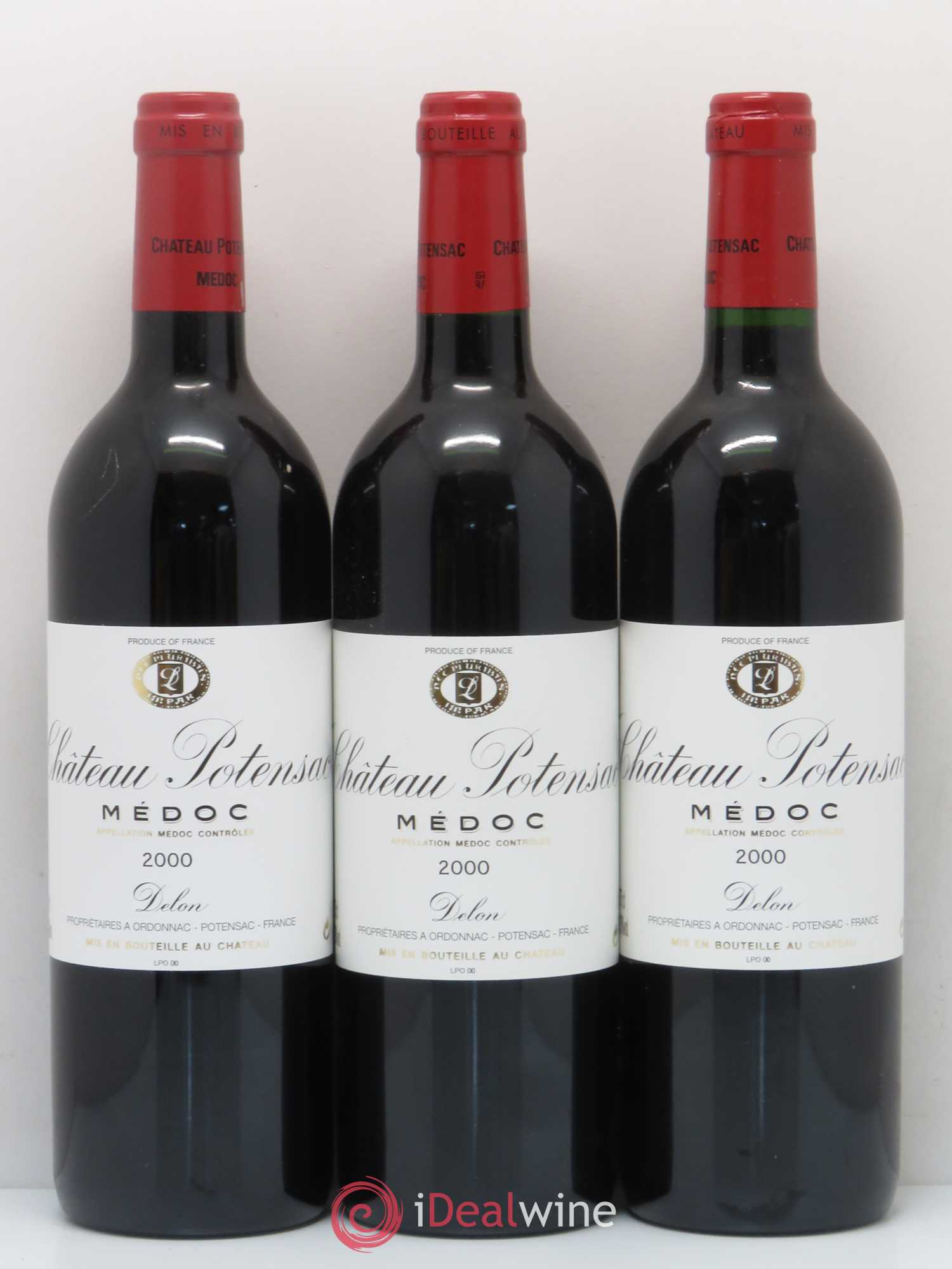 Château Potensac 2000 - Lot de 12 bouteilles - 4