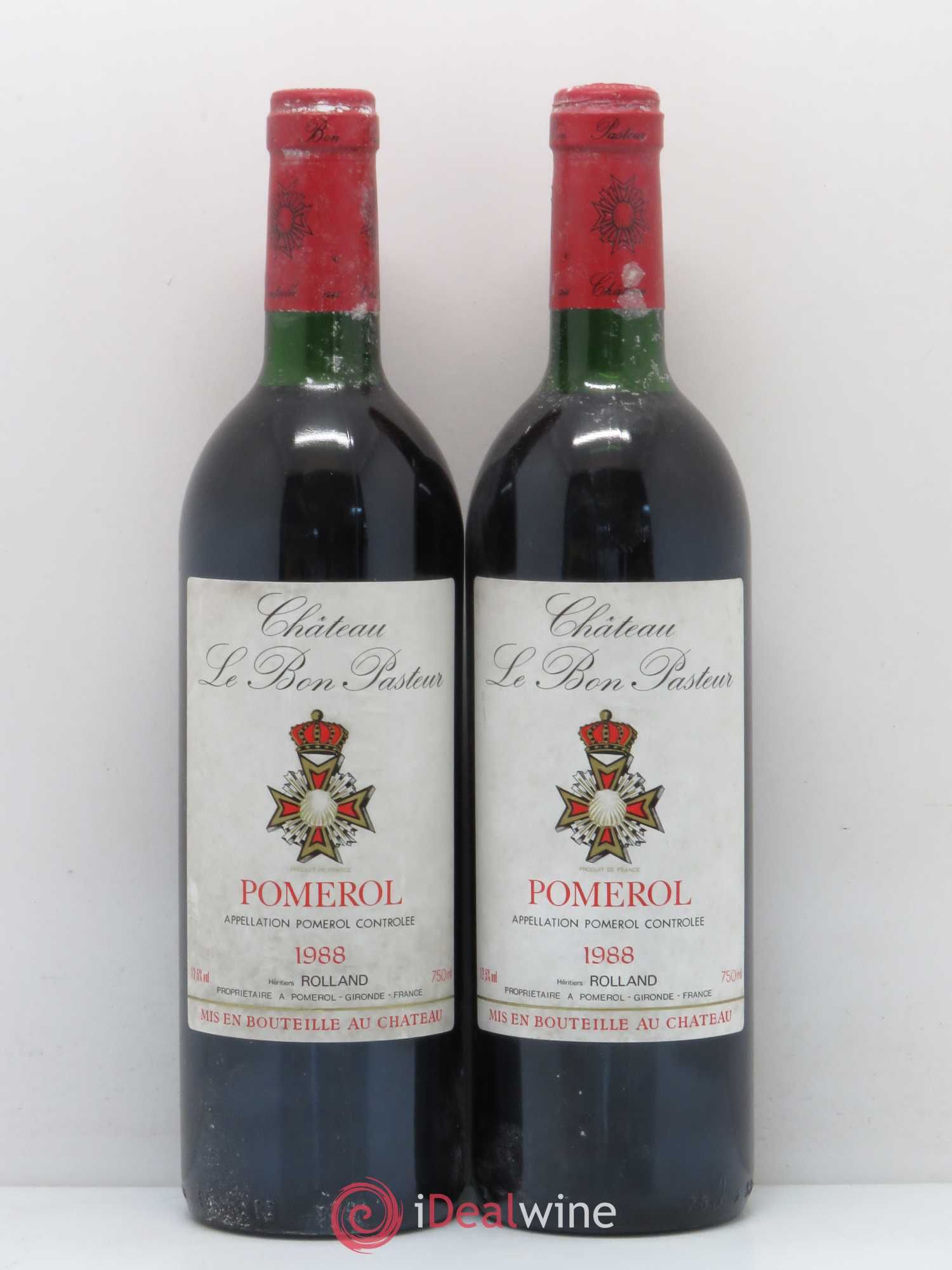 Château le Bon Pasteur 1988 - Lot de 5 bouteilles - 2