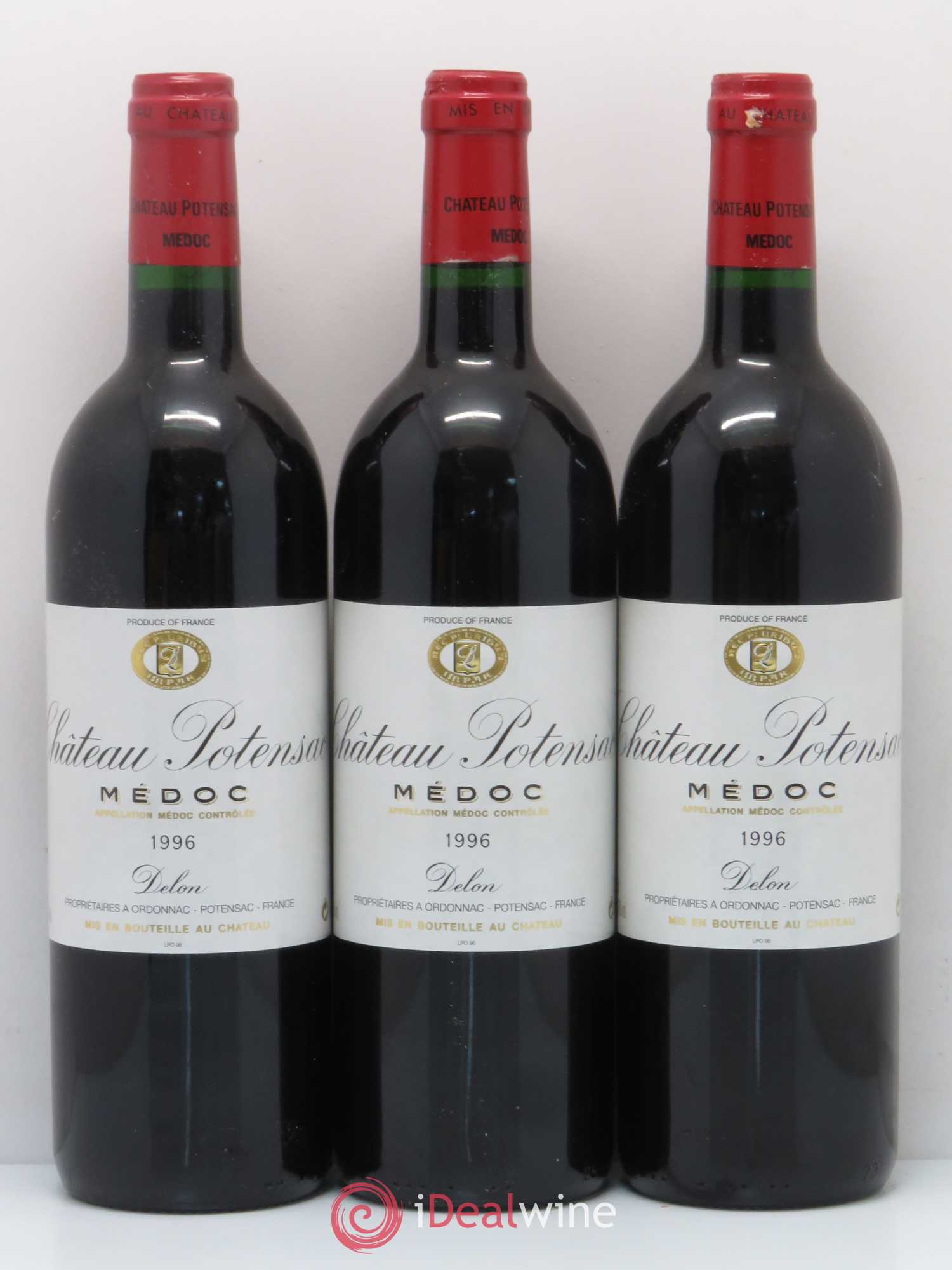 Château Potensac 1996 - Lot de 12 bouteilles - 3