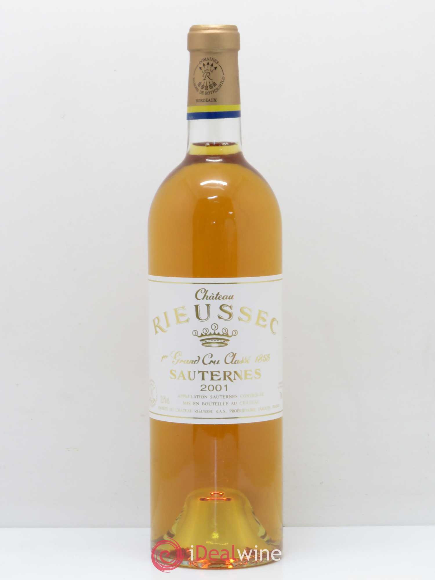 Château Rieussec 1er Grand Cru Classé 2001 - Posten von 1 Flasche - 0