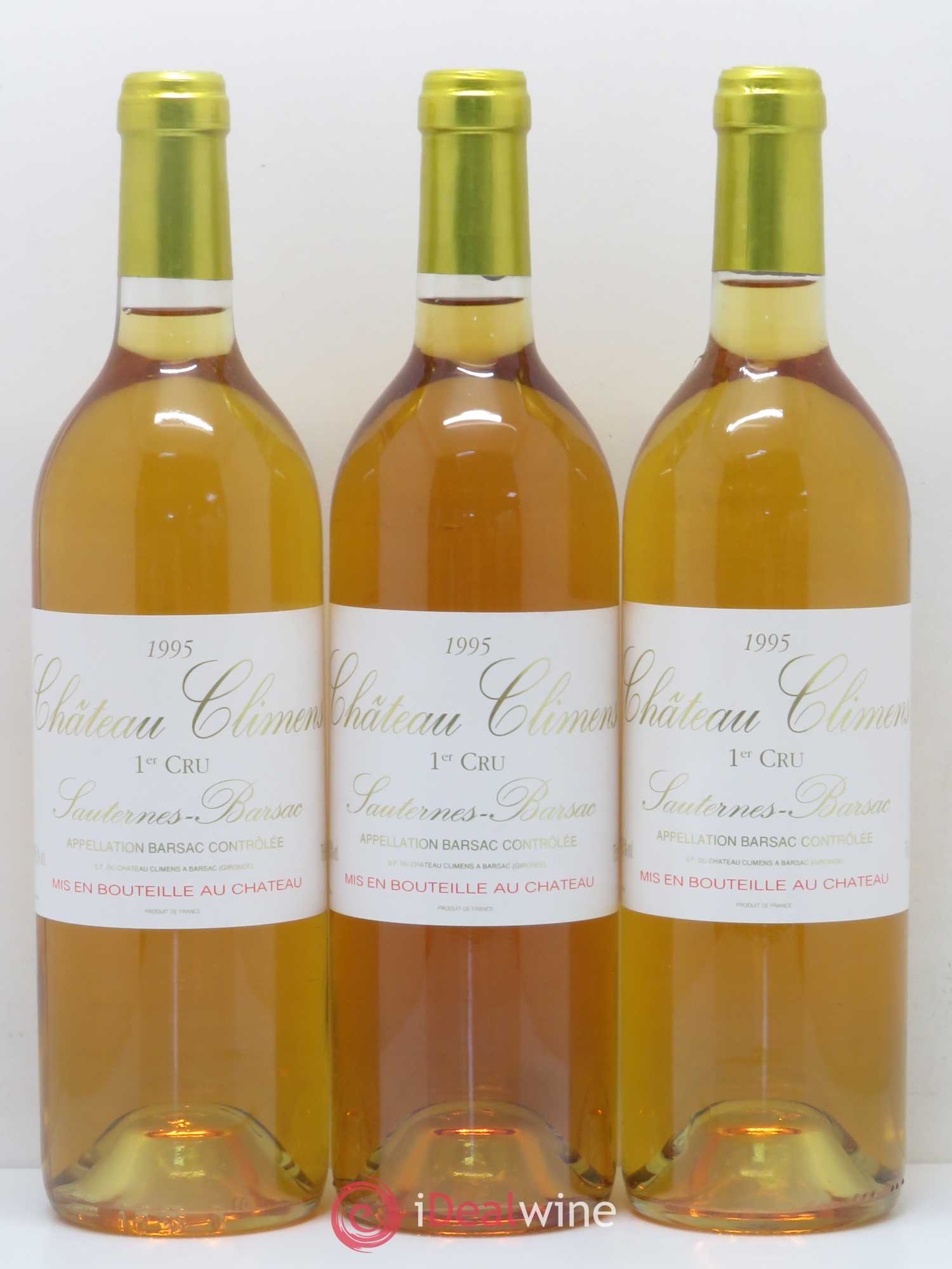 Château Climens 1er Grand Cru Classé 1995 - Lotto di 6 bottiglie - 2