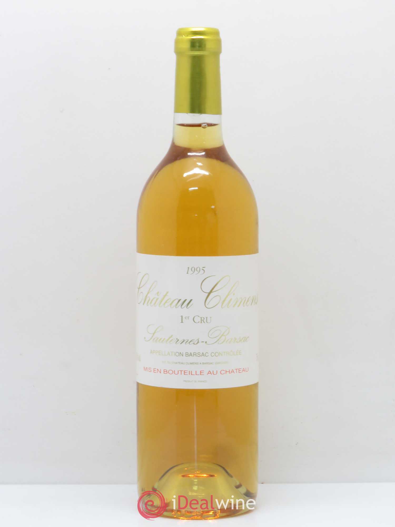 Château Climens 1er Grand Cru Classé 1995 - Lotto di 1 bottiglia - 0