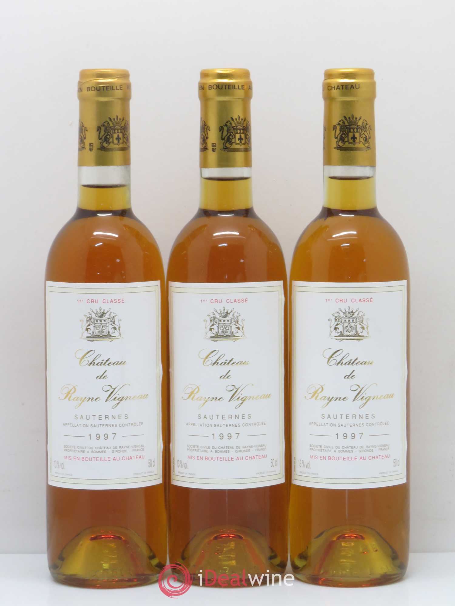 Château de Rayne Vigneau 1er Grand Cru Classé 1997 - Lotto di 6 bottiglie - 2