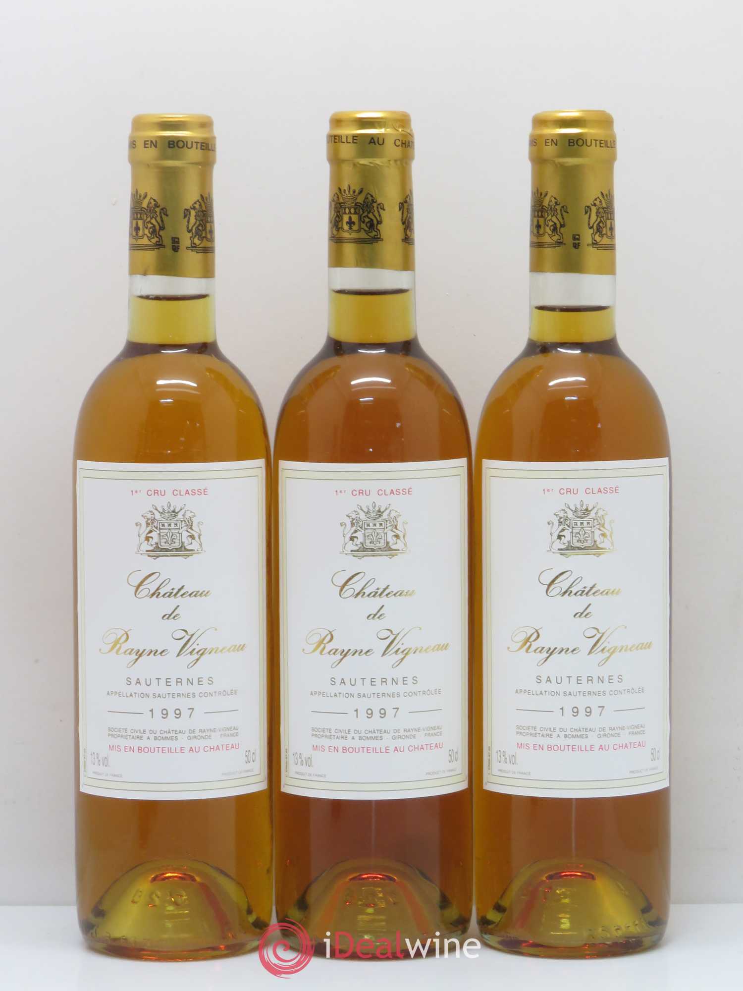 Château de Rayne Vigneau 1er Grand Cru Classé 1997 - Lotto di 6 bottiglie - 1