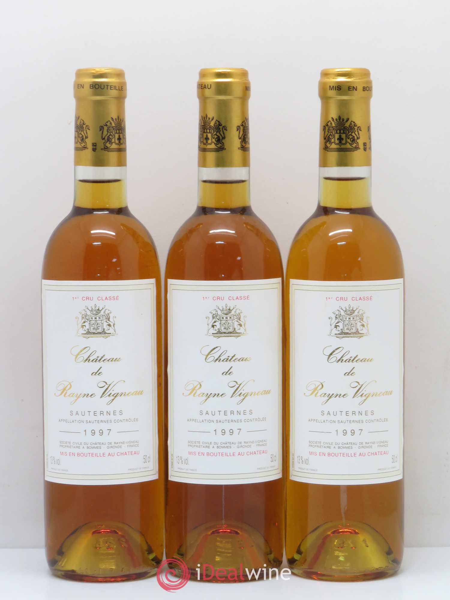 Château de Rayne Vigneau 1er Grand Cru Classé 1997 - Lotto di 6 bottiglie - 2