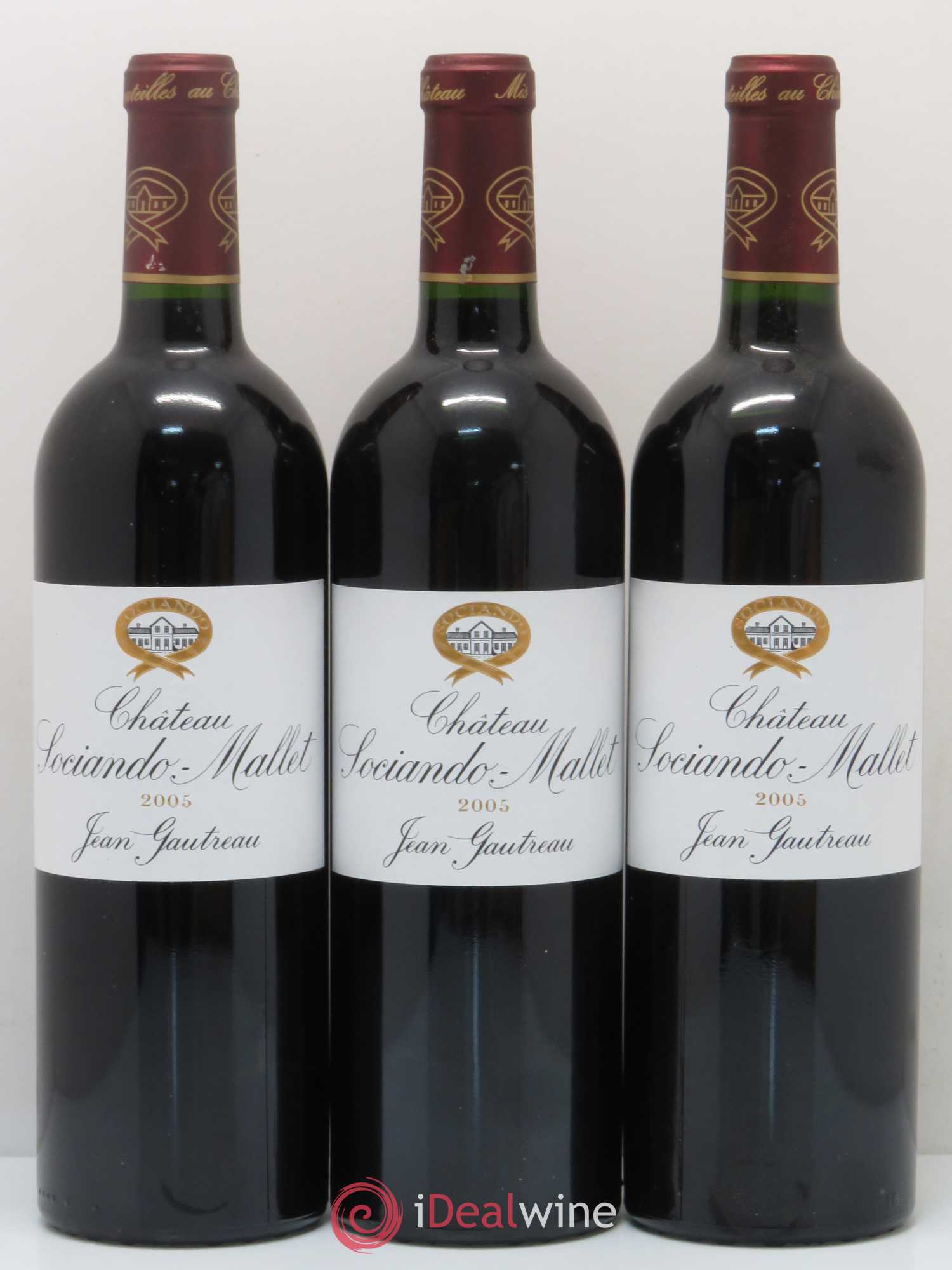Château Sociando Mallet 2005 - Lot de 12 bouteilles - 3