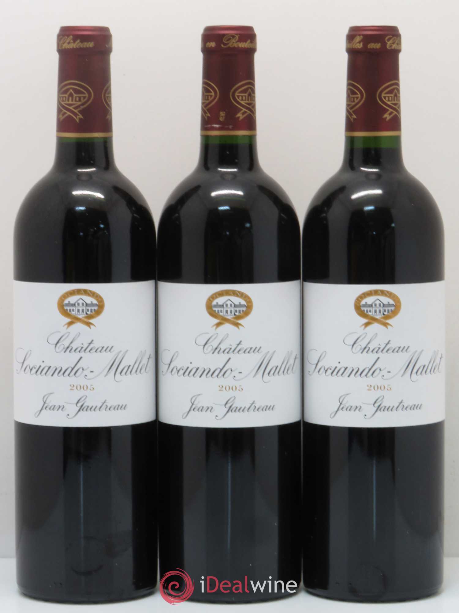 Château Sociando Mallet 2005 - Lot de 12 bouteilles - 4
