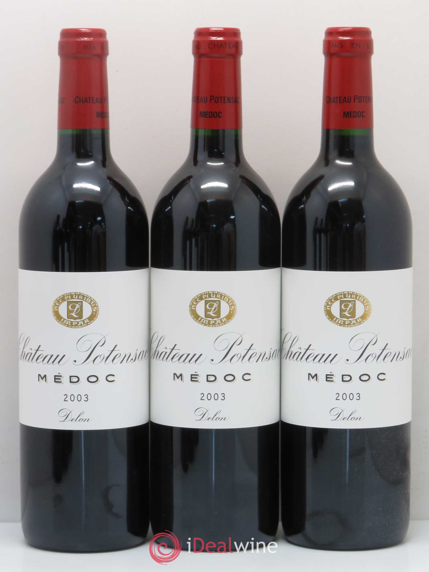 Château Potensac 2003 - Lot de 6 bouteilles - 1