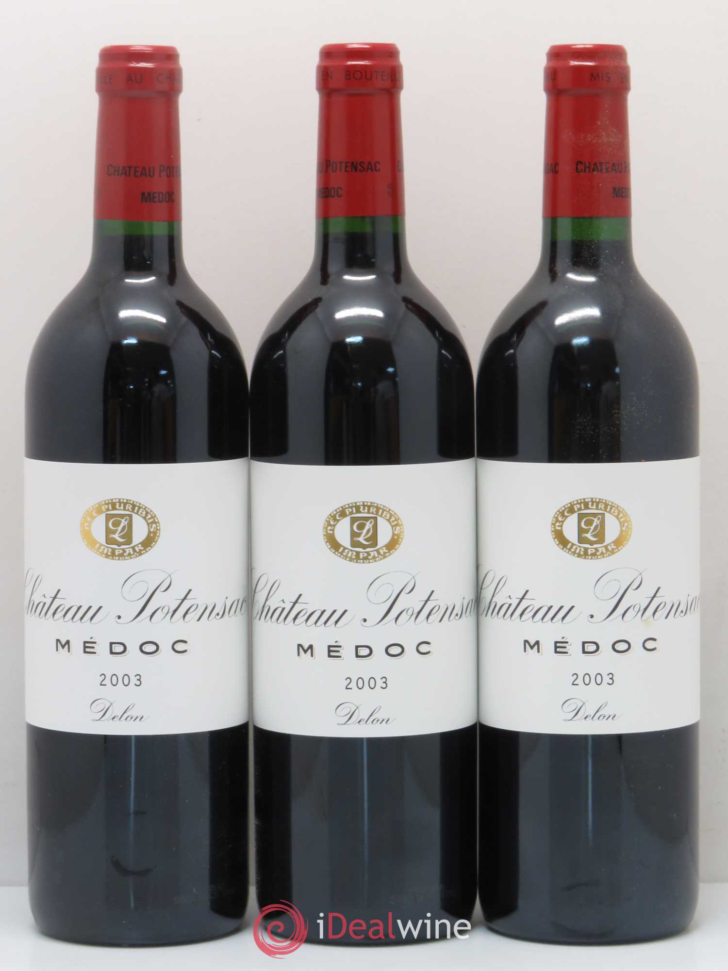Château Potensac 2003 - Lot de 6 bouteilles - 2