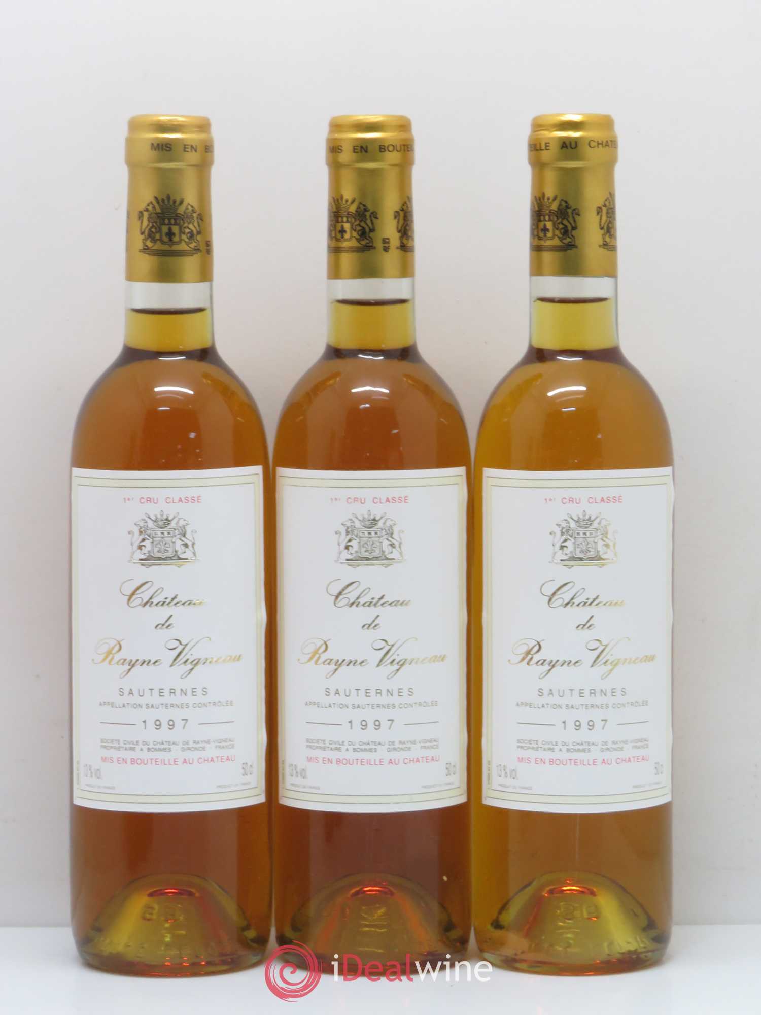 Château de Rayne Vigneau 1er Grand Cru Classé 1997 - Lotto di 6 bottiglie - 1