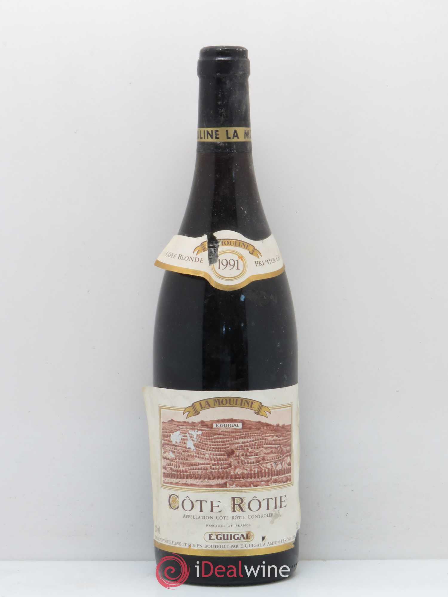 Côte-Rôtie La Mouline Guigal 1991 - Lot de 1 bouteille - 0