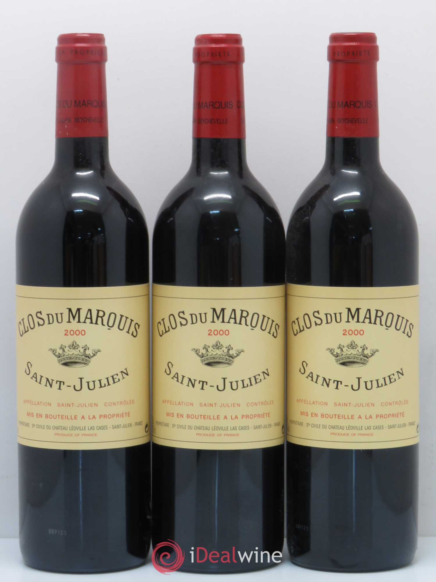 Clos du Marquis 2000 - Lot de 12 bouteilles - 2
