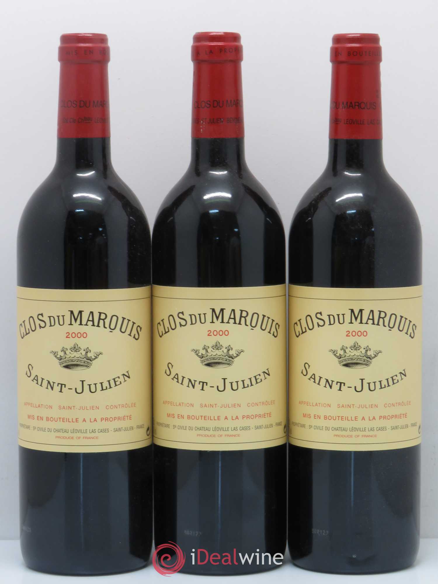 Clos du Marquis 2000 - Lot de 12 bouteilles - 3