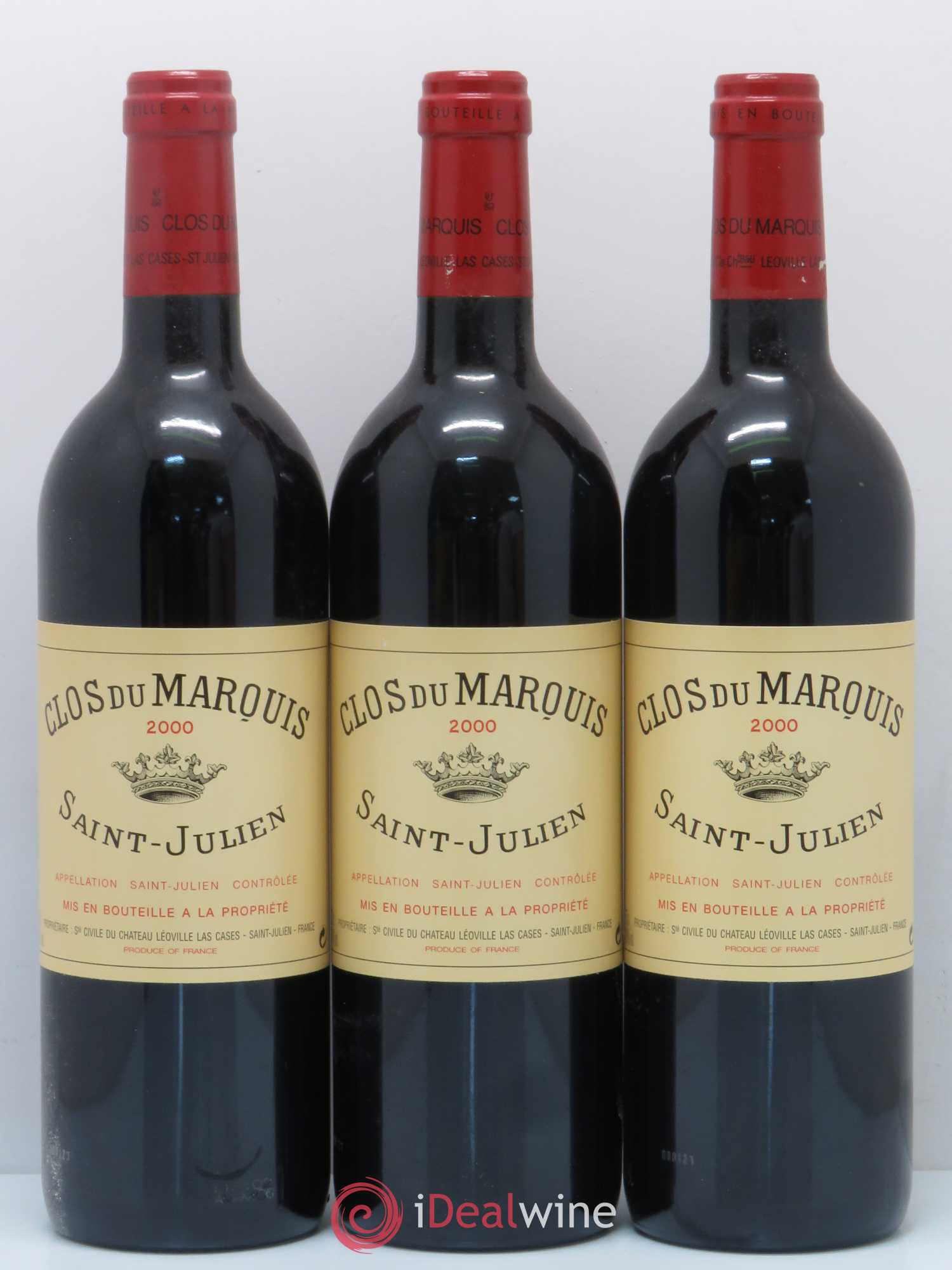 Clos du Marquis 2000 - Lot de 12 bouteilles - 4