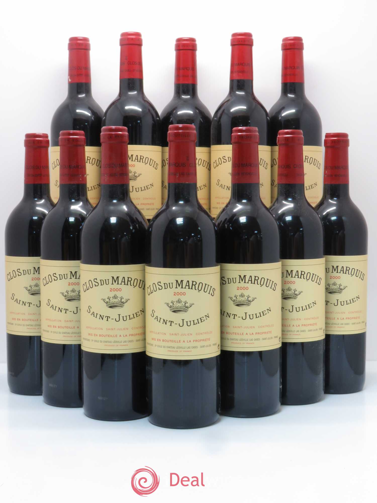 Clos du Marquis 2000 - Lot de 12 bouteilles - 0