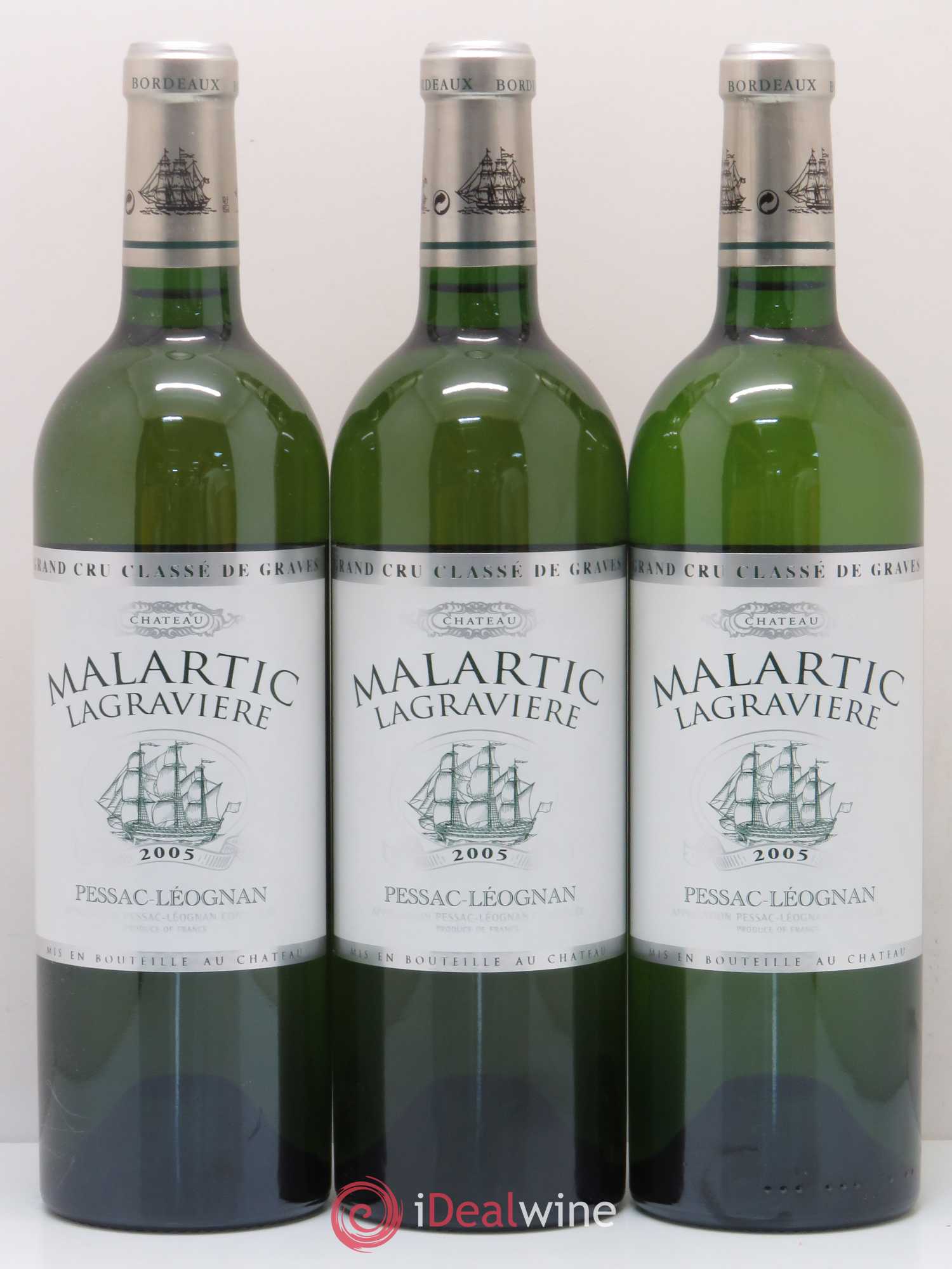 Château Malartic-Lagravière Cru Classé de Graves 2005 - Lot de 12 bouteilles - 2
