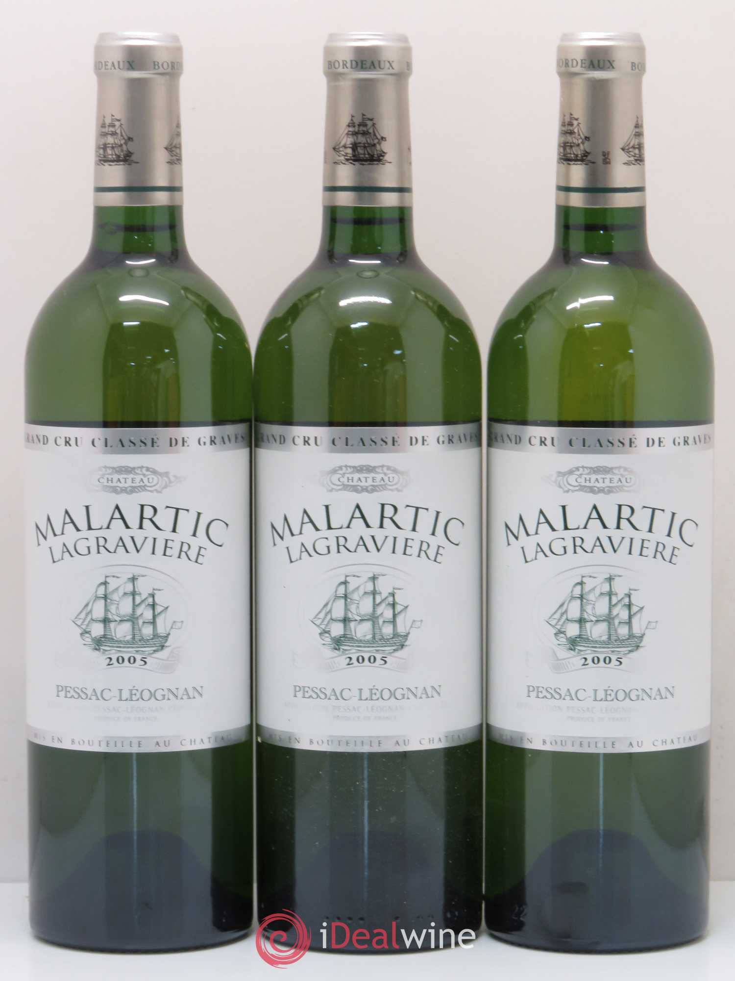Château Malartic-Lagravière Cru Classé de Graves 2005 - Lot de 12 bouteilles - 3