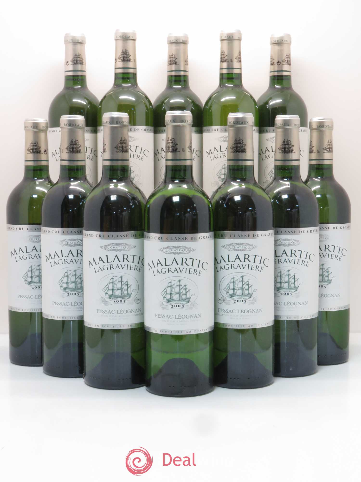 Château Malartic-Lagravière Cru Classé de Graves 2005 - Lot de 12 bouteilles - 0