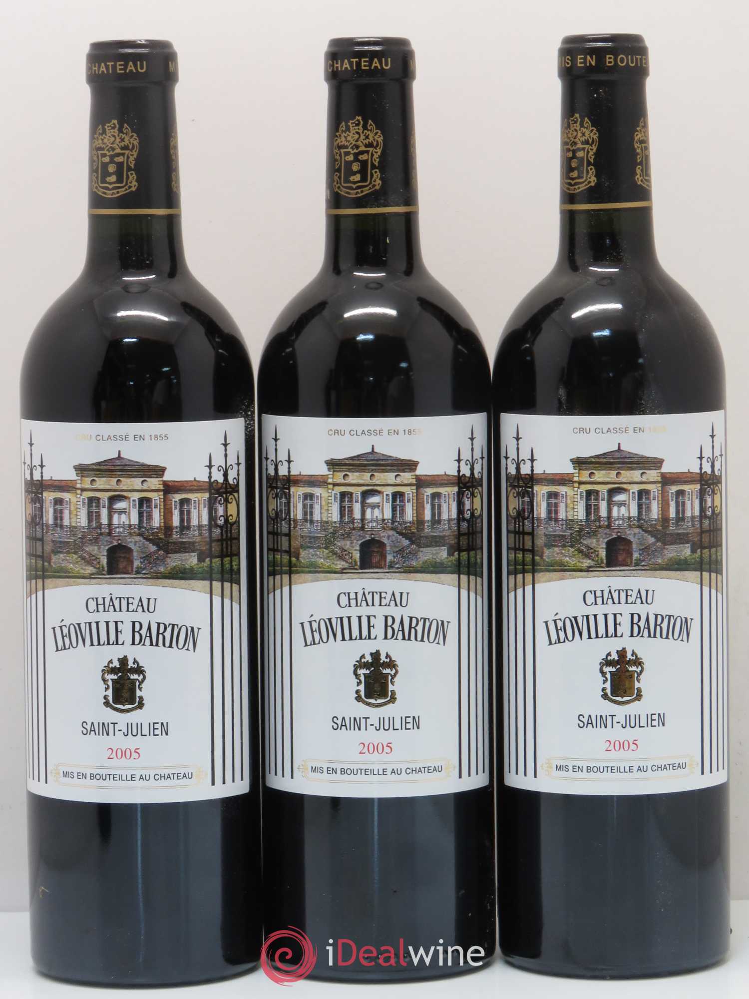 Château Léoville Barton 2ème Grand Cru Classé 2005 - Lot de 12 bouteilles - 1