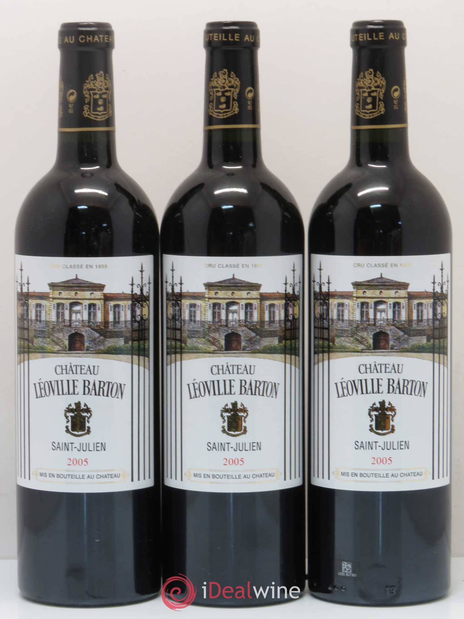 Château Léoville Barton 2ème Grand Cru Classé 2005 - Lot de 12 bouteilles - 2