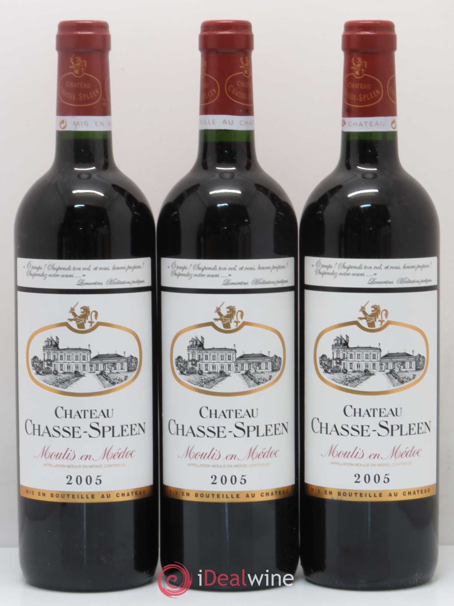 Château Chasse Spleen 2005 - Lot de 12 bouteilles - 2